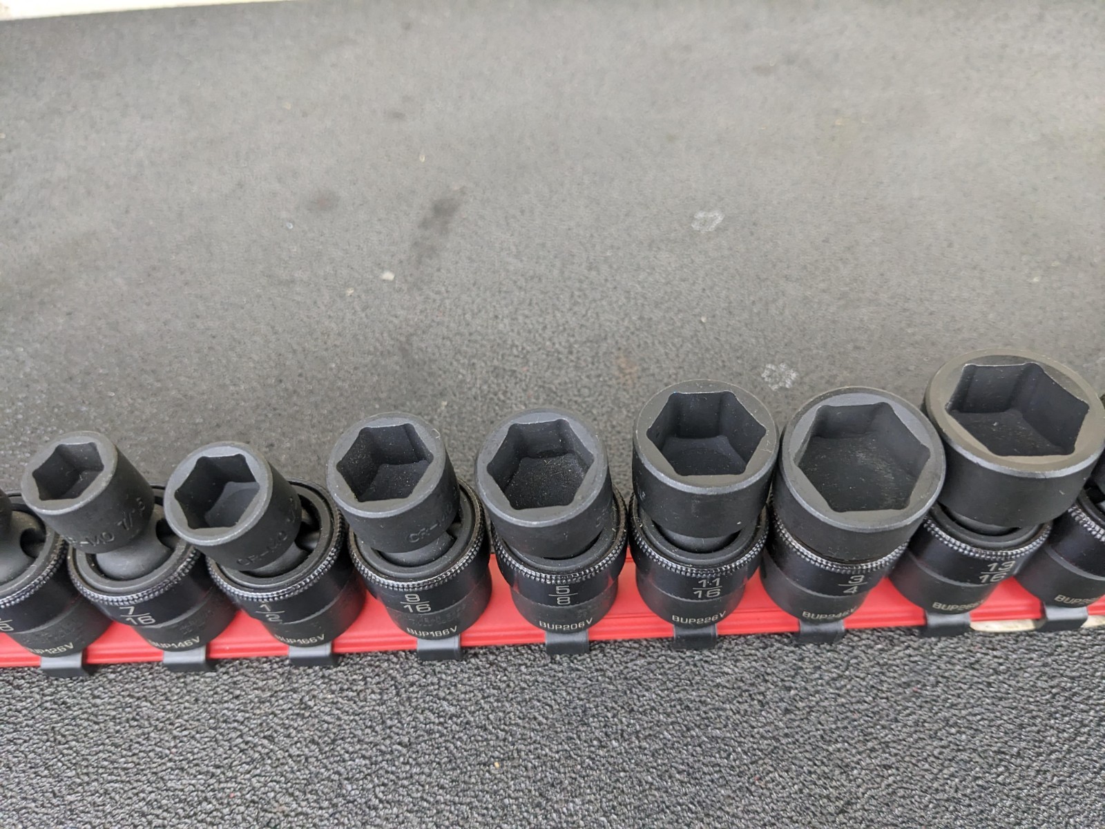 #bp119 Matco Tools NEW SBUP126V Universal Impact Socket Set 3/8″ Drive SAE ADV
