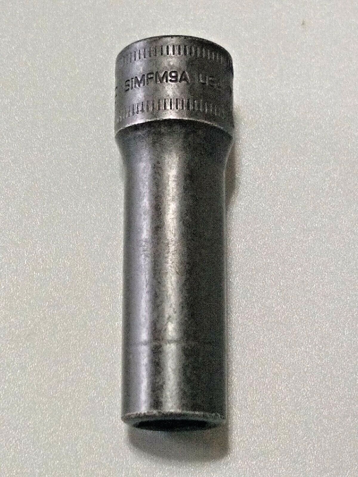 Snap-On SIMFM9A, 3/8″ Drive, 9mm. Impact Socket, 2.1″ Deep, 6 Point.