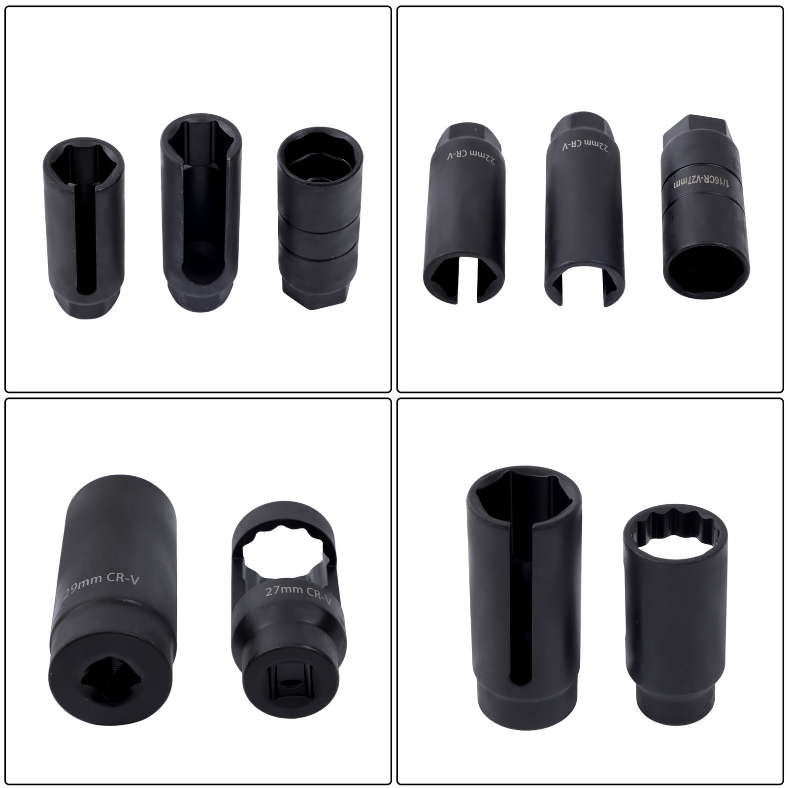 LABLT 7Pcs Oxygen Sensor & Oil Pressure Sending Unit Master Sensor Socket Set
