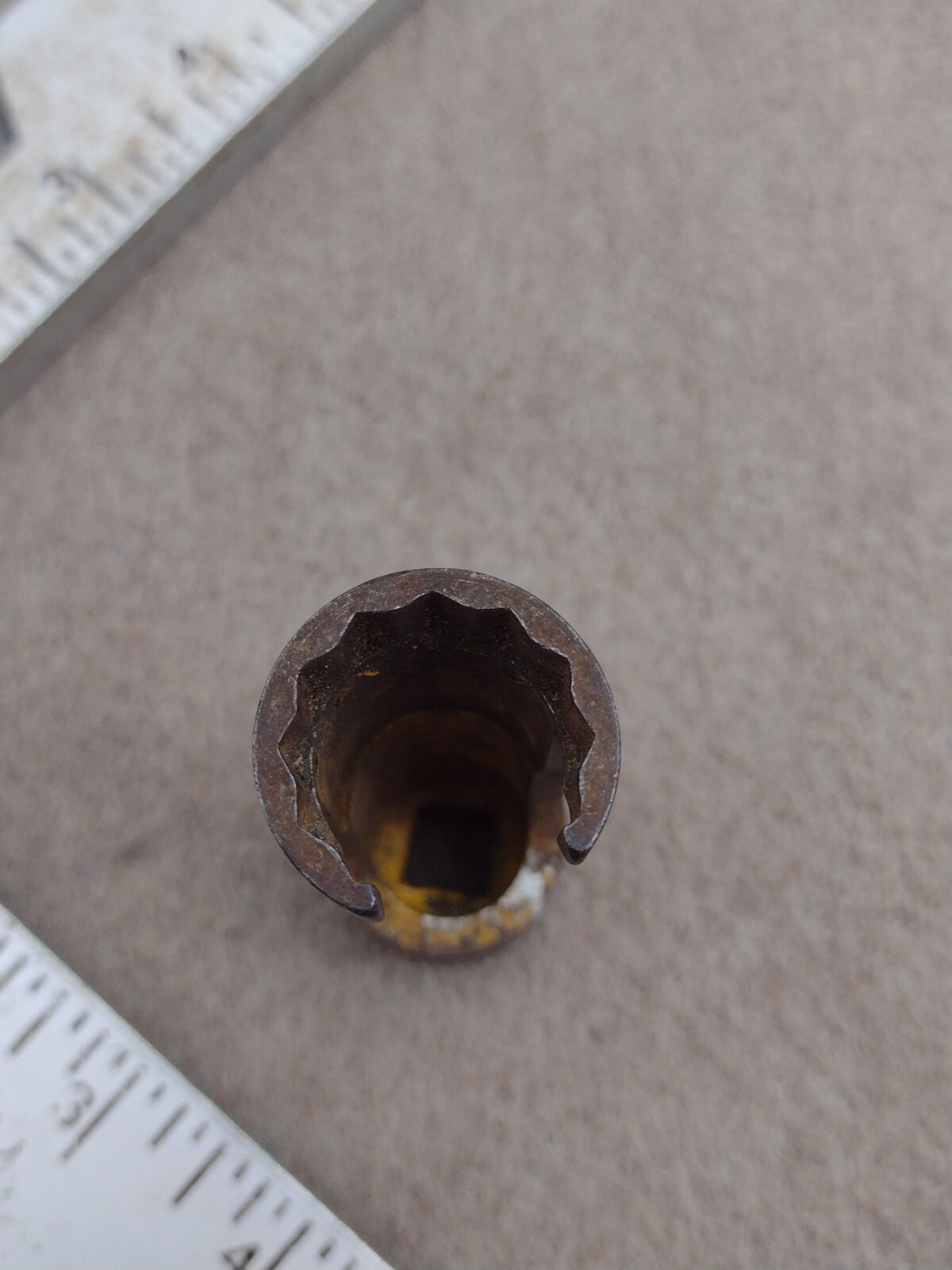 Plvmb Plomb 3/4″ Socket 3/8″ Drive WF126 Deep Well 12 Point Open Cut Out Plumb .