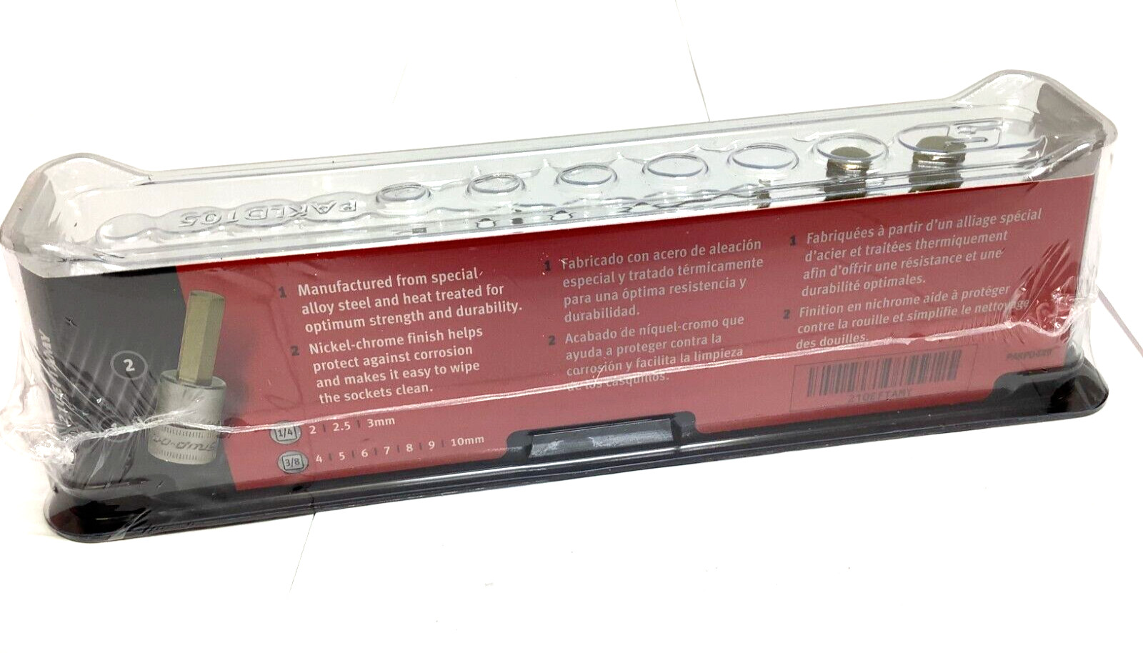 NEW Snap-on 1/4″ 3/8″ dr 2 to 10 mm Allen Hex Socket Driver SET 210EFTAMY Sealed