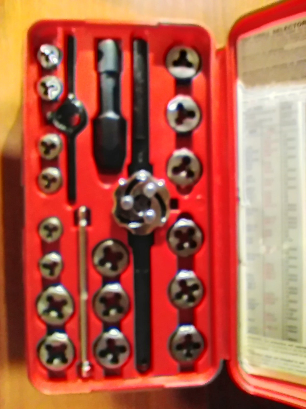 Snap-On TDM-117A Metric Tap&Die Set Like New