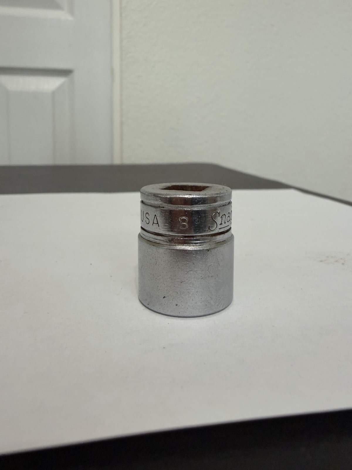 Snap-On 3/8″ Drive 12 Point SAE 11/16″ Flank Drive Shallow Socket F221 USA