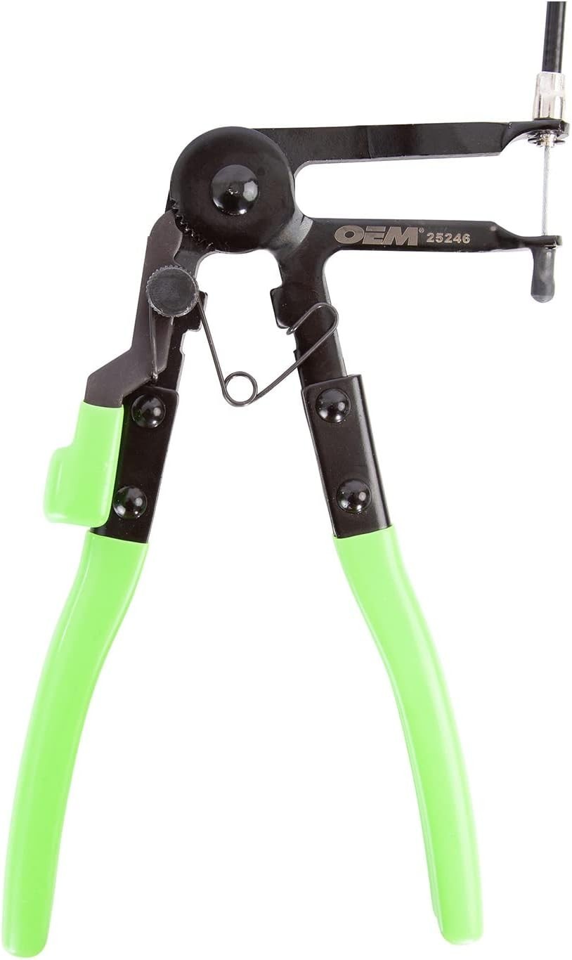 OEM TOOLS Cable Hose Clamp Pliers 11/16″ To 2-1/2″ Self-tightening Clamps 25246