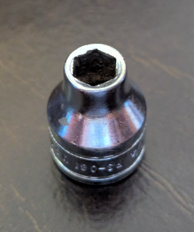 Snap-on FS081 3/8″ Drive 1/4″ SAE 6-Point Shallow Socket