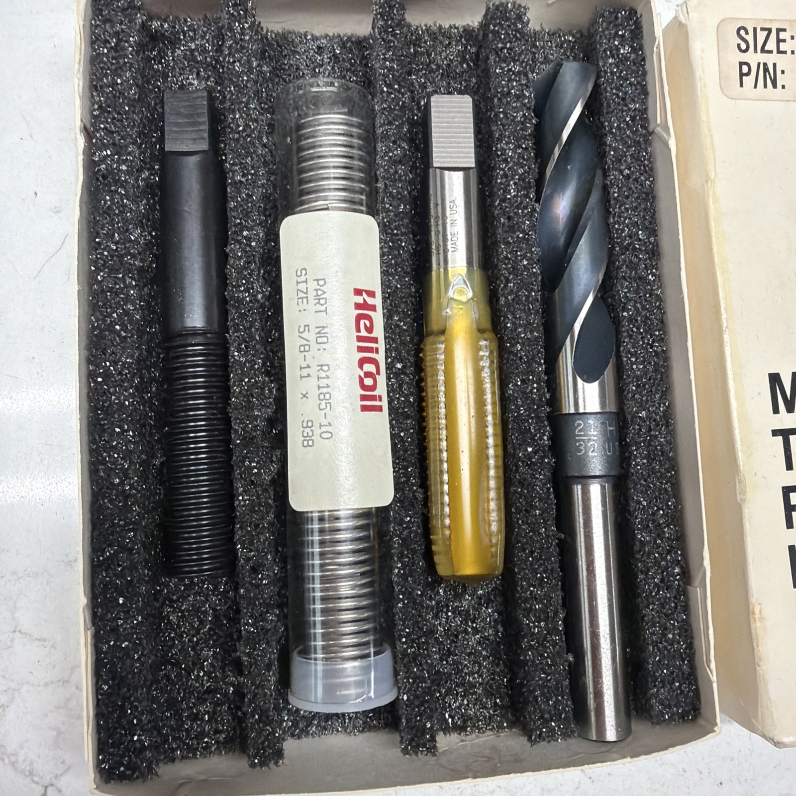 HELICOIL 5401-10 5/8-11 MASTER THREAD REPAIR KIT