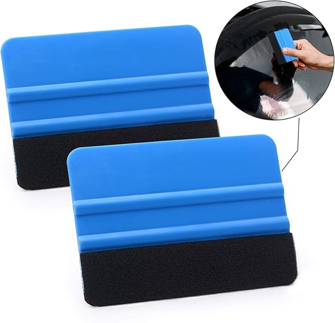 Kit de herramientas para envolver vinilos para teñir ventanas con cinta adhesiva
