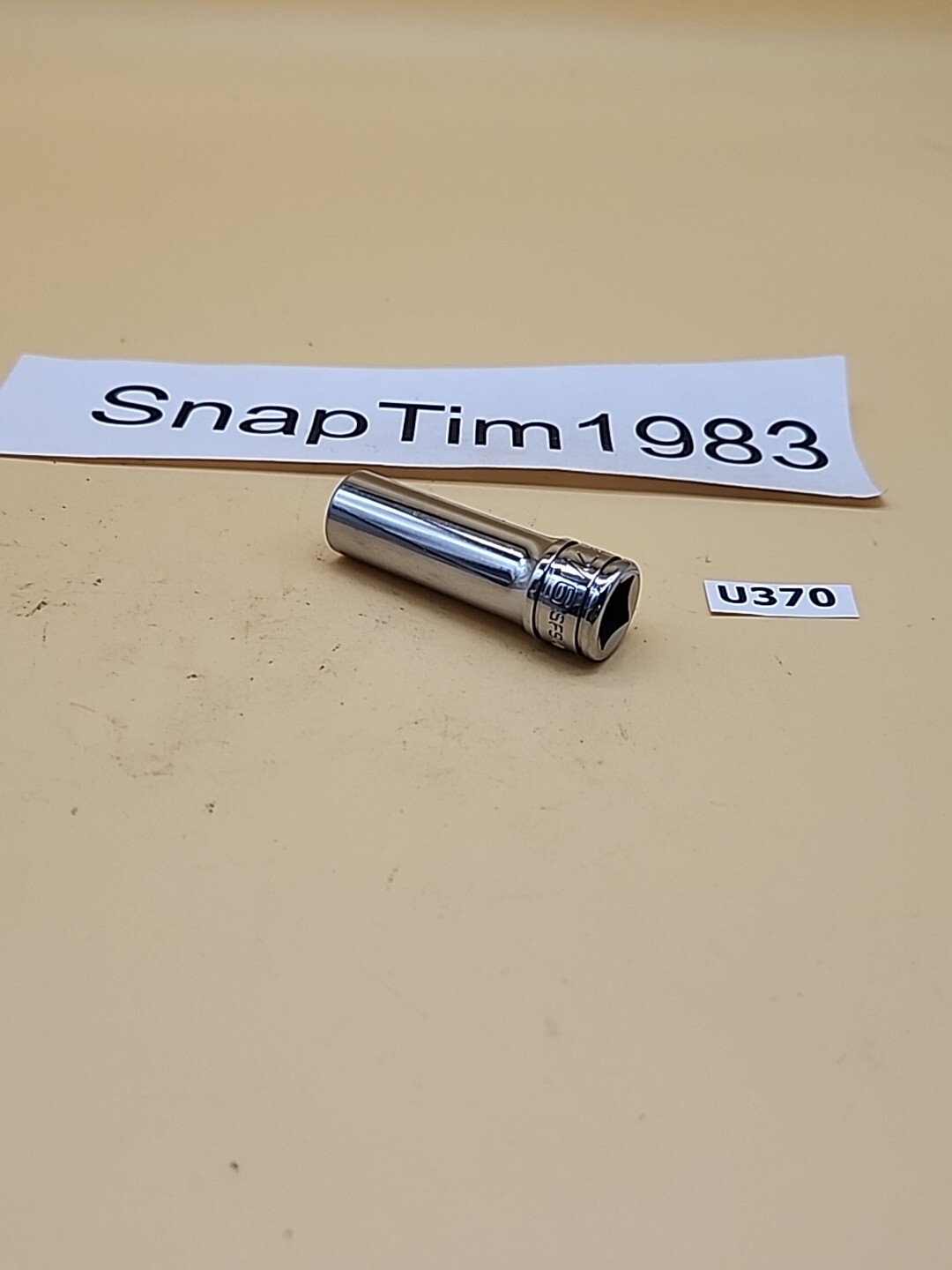 Snap-on Tools SFS141 7/16 In SAE 3/8″ Drive 6 Point Deep Socket