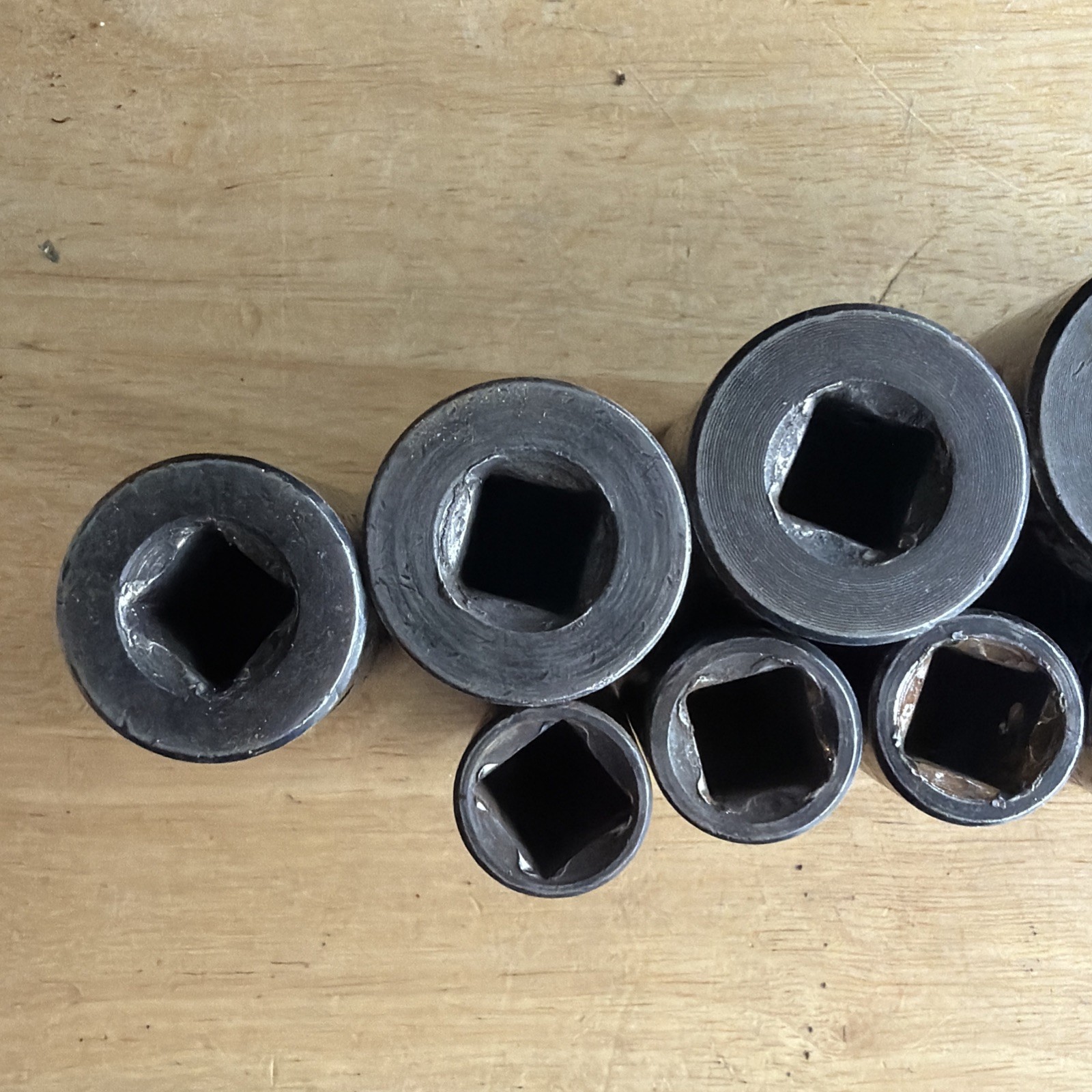 Matco Tools 13pc SAE Deep Socket Set 1/2″ Drive 6 Point 7/16″ to 1-1/4″ USA READ