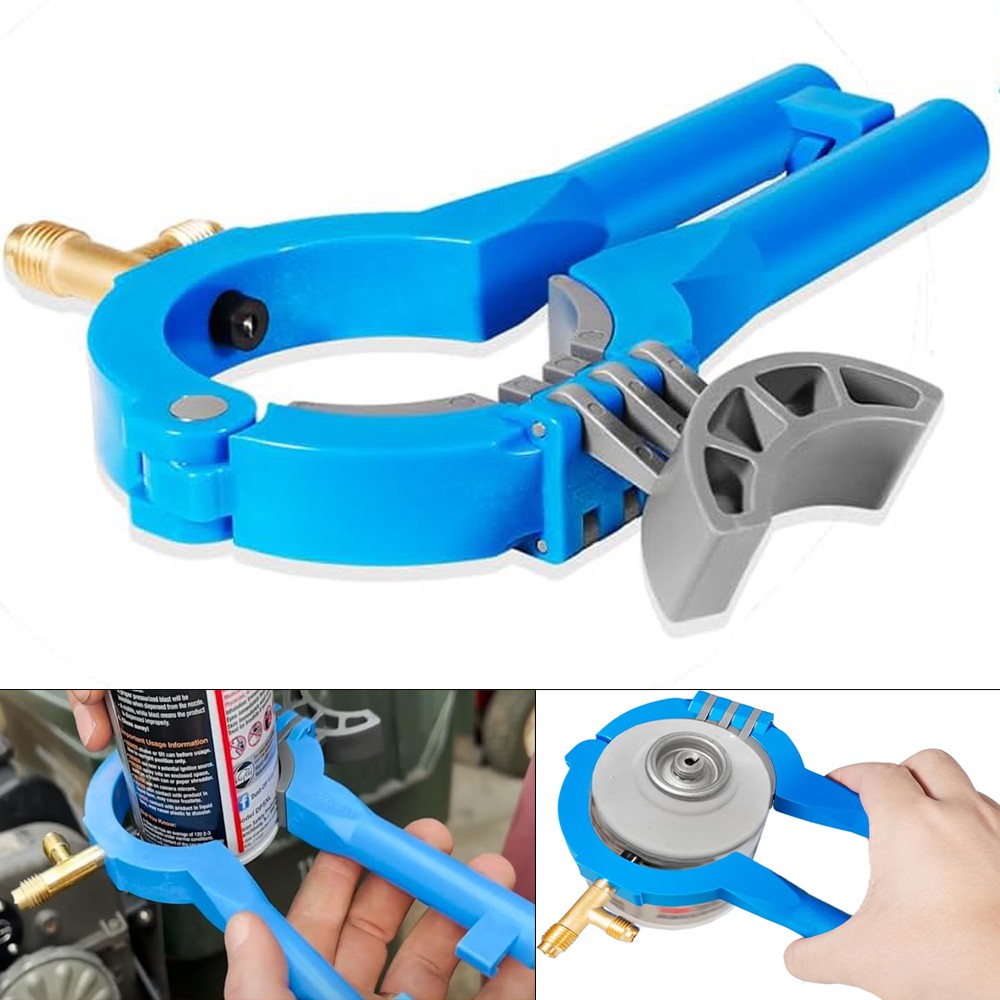 10102 Side Can Tap for R12 and R134A Air Conditioning AC HVAC Manifold System