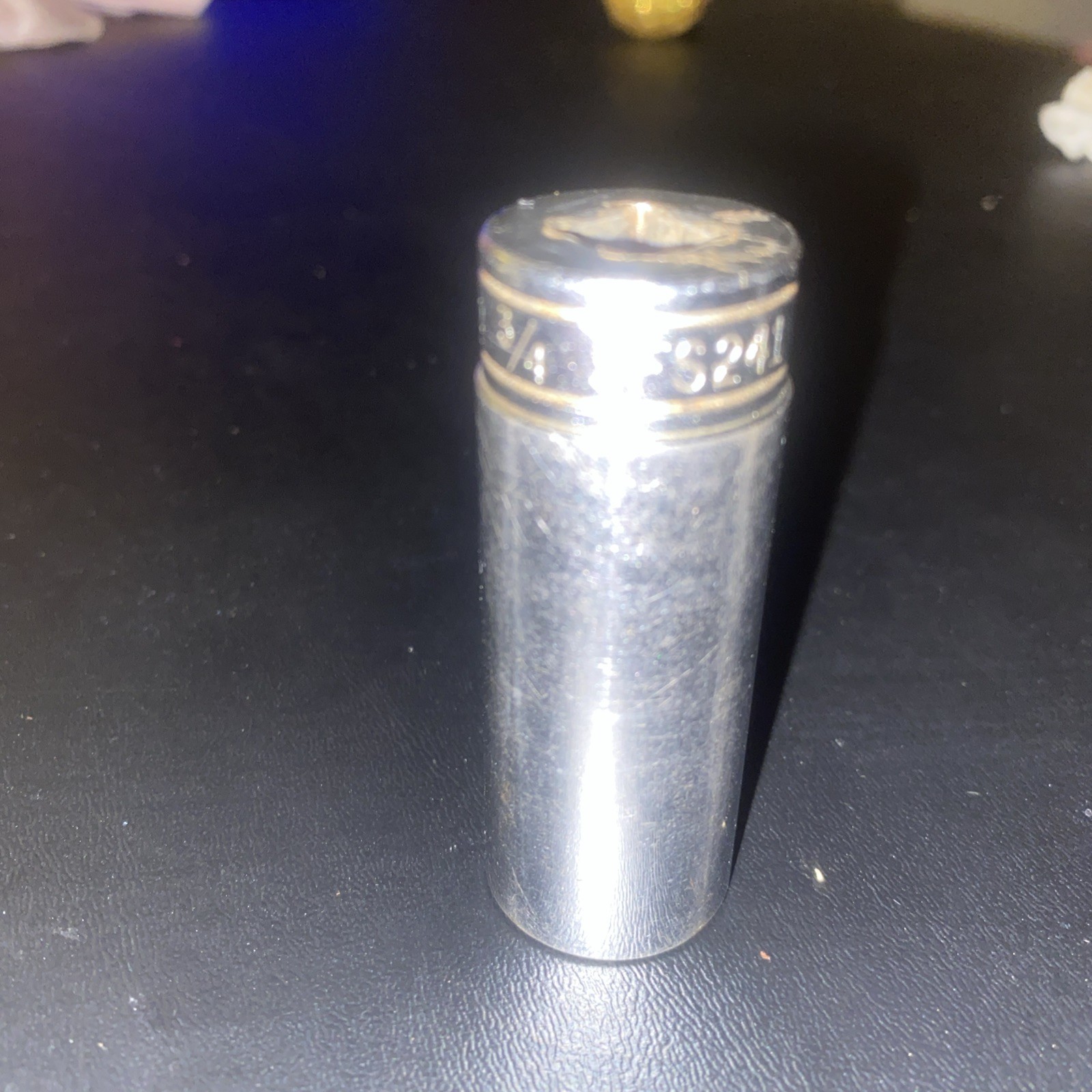 Snap-on Tools SFS241 3/8″ Drive 3/4″ SAE 6-Point Deep Chrome Socket USA Snap On