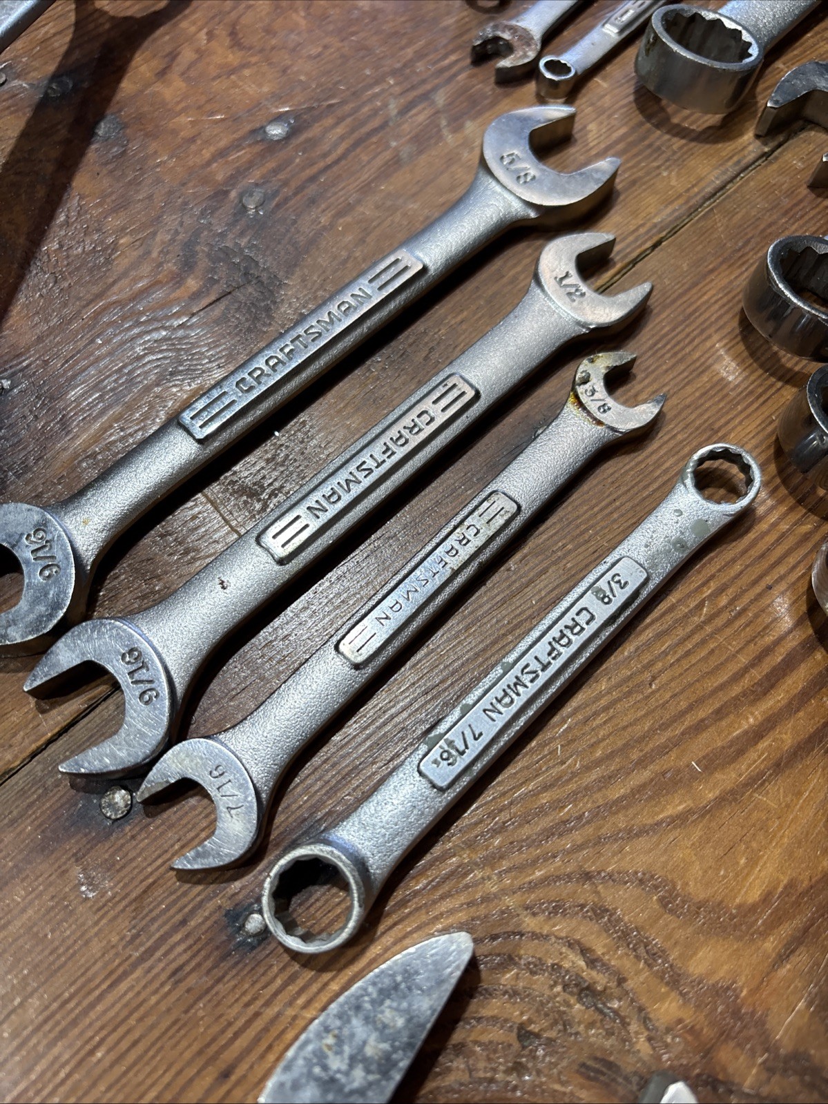 CFRAFTSMAN ( Lot Of 56 ) Open End Wrench’s Standard/Metric