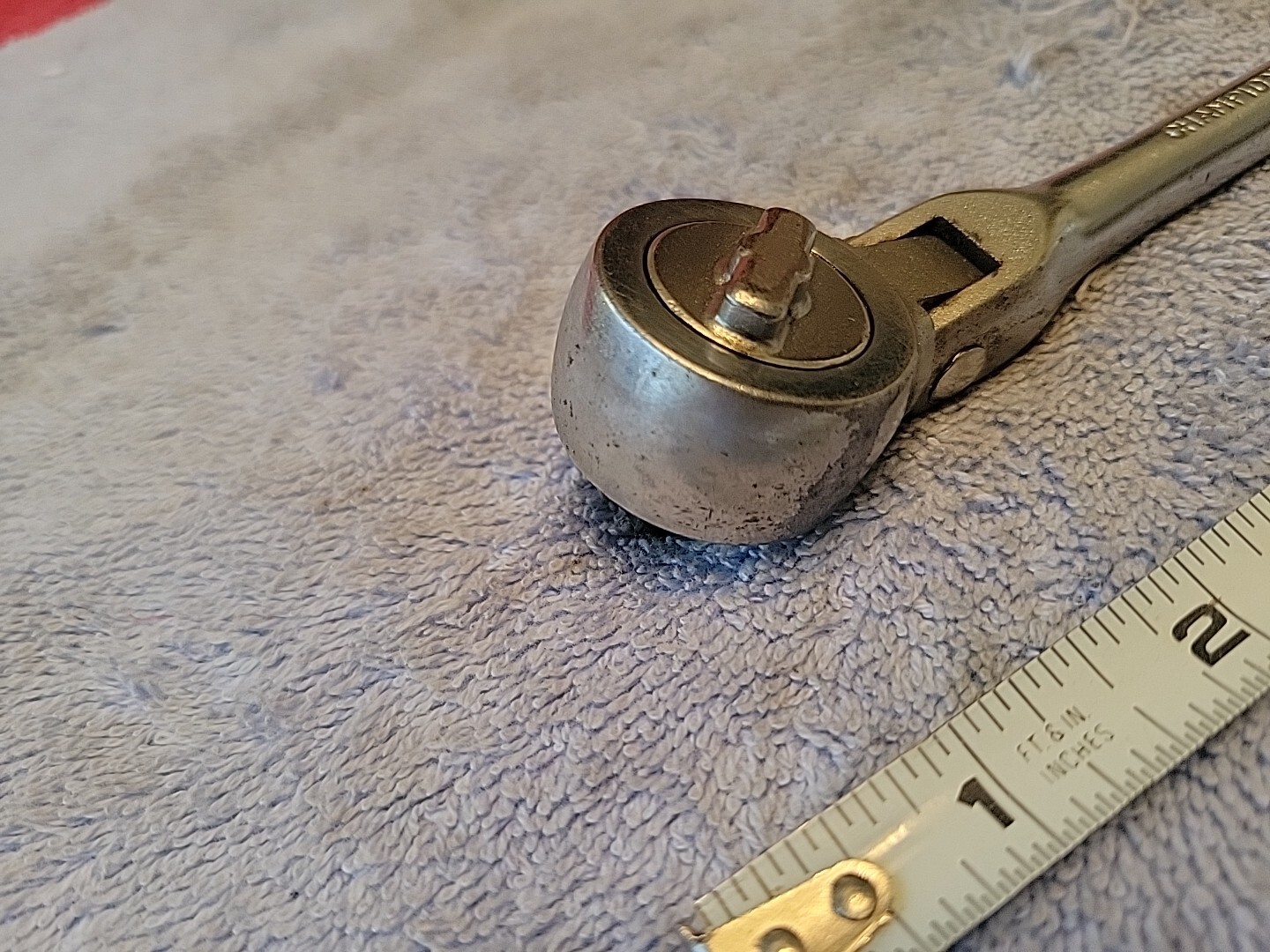 CHAMPION PLUG MASTER 3/8″ DRIVE FLEX HEAD RATCHET CT 405 VTG USA 🇺🇸
