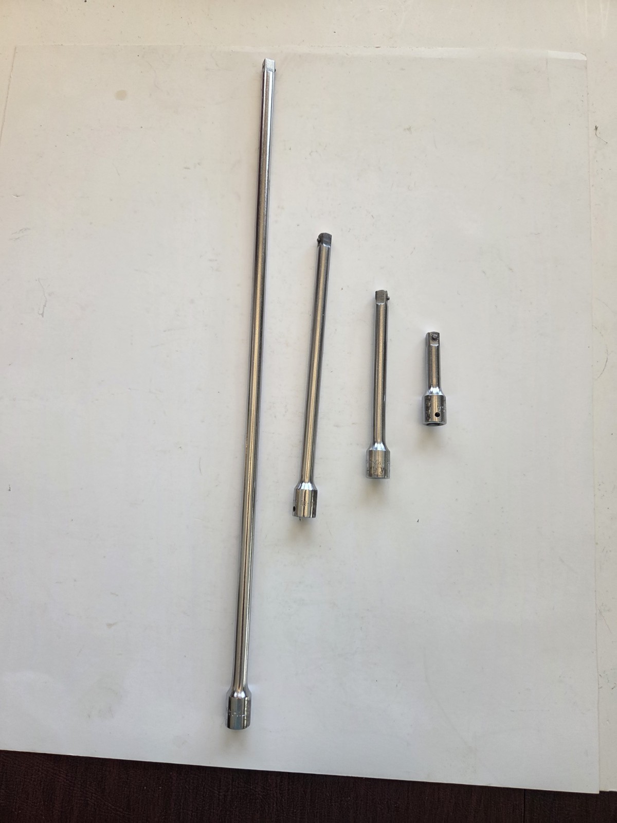 Rare Snap On Tools 4 Piece 1/4″ Drive Locking Pin Extension Set 2″ 4″ 6″ 14″