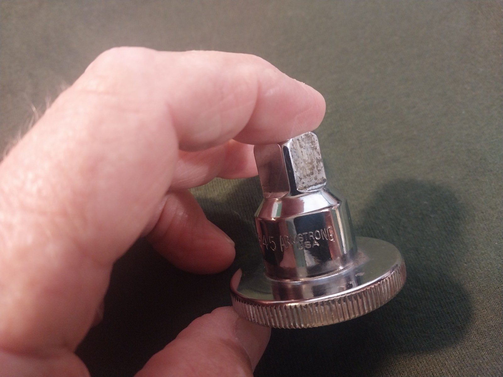 THREE Snap-on FRS70A Armstrong 12-945 11-945 Thumb Spinner Adapter 3/8″ 1/2″