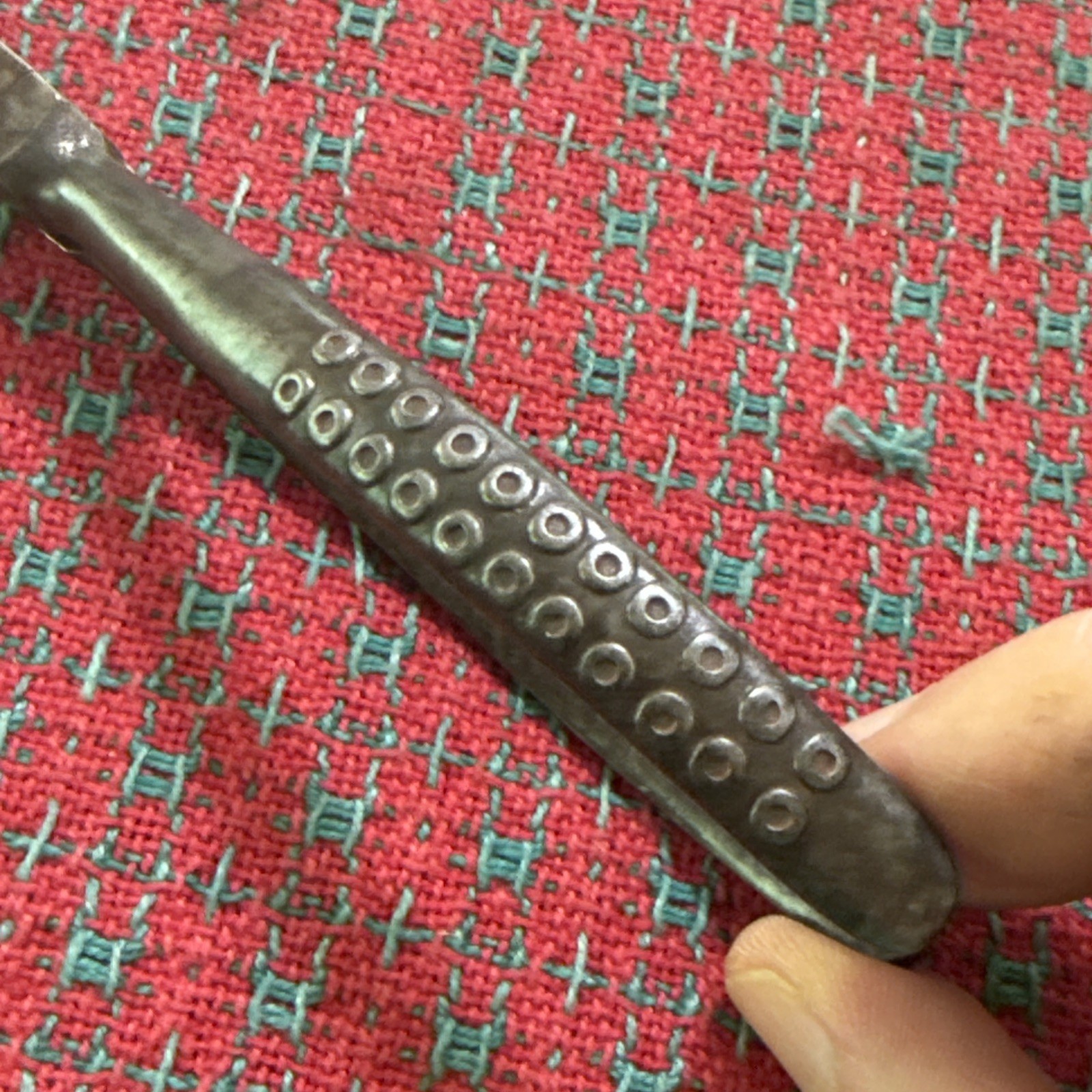 Vintage Snap On Vacuum Grip Long Needle Nose Pliers 97 Early Forged Logo 🇺🇸