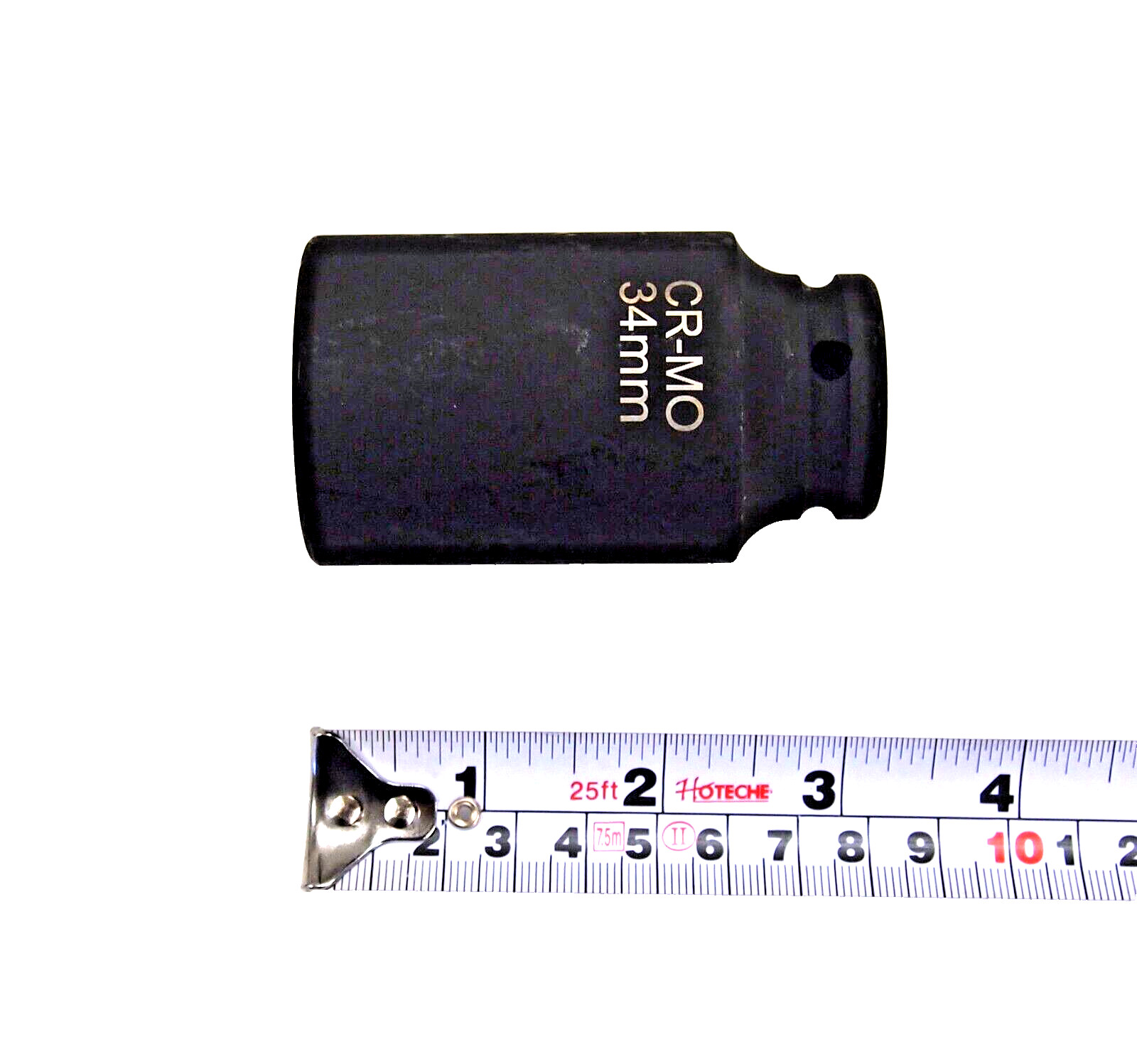 2 Pcs 1/2″ Dr. Air Impact Socket Deep 6 Points CR-MO Metric 34mm 18091234