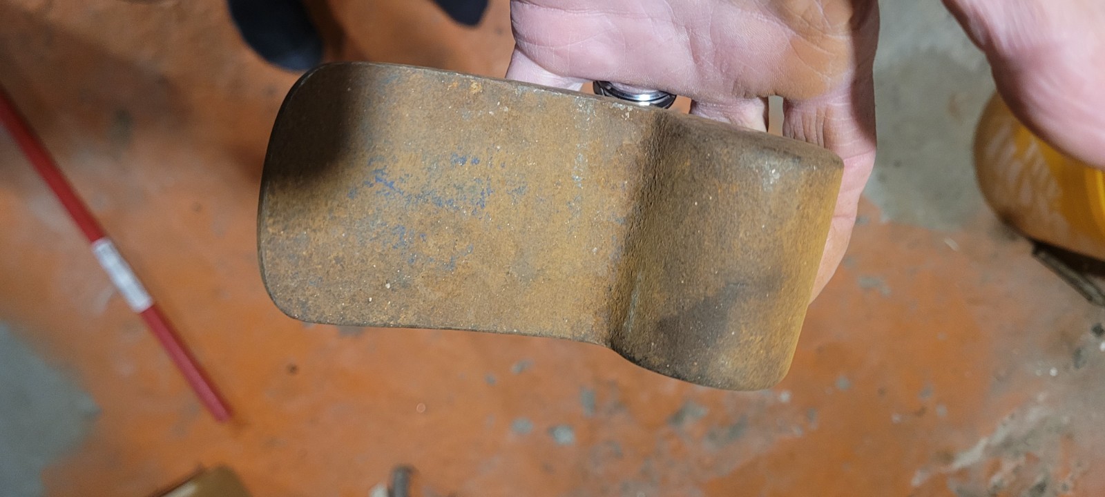 Vintage Auto Body Dolly Hand Anvil