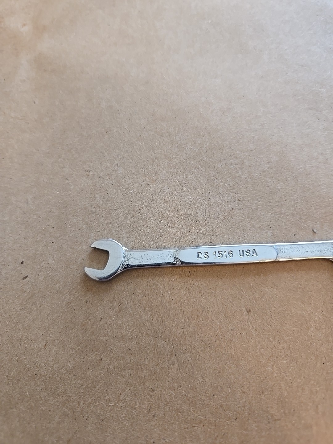 Snap On 15/64″-1/4″ SAE 15°60° Offset Open End Ignition Wrench USA DS1516