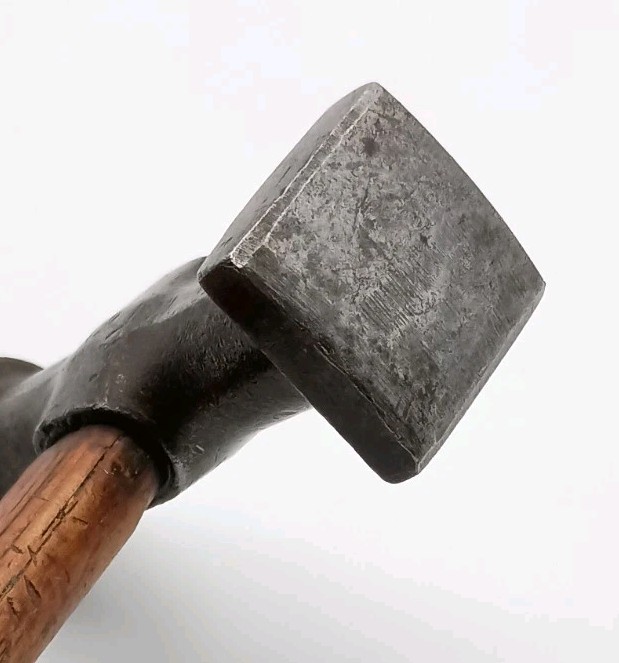 Vintage Auto Body Hammer 12 Ounces Round and Square End