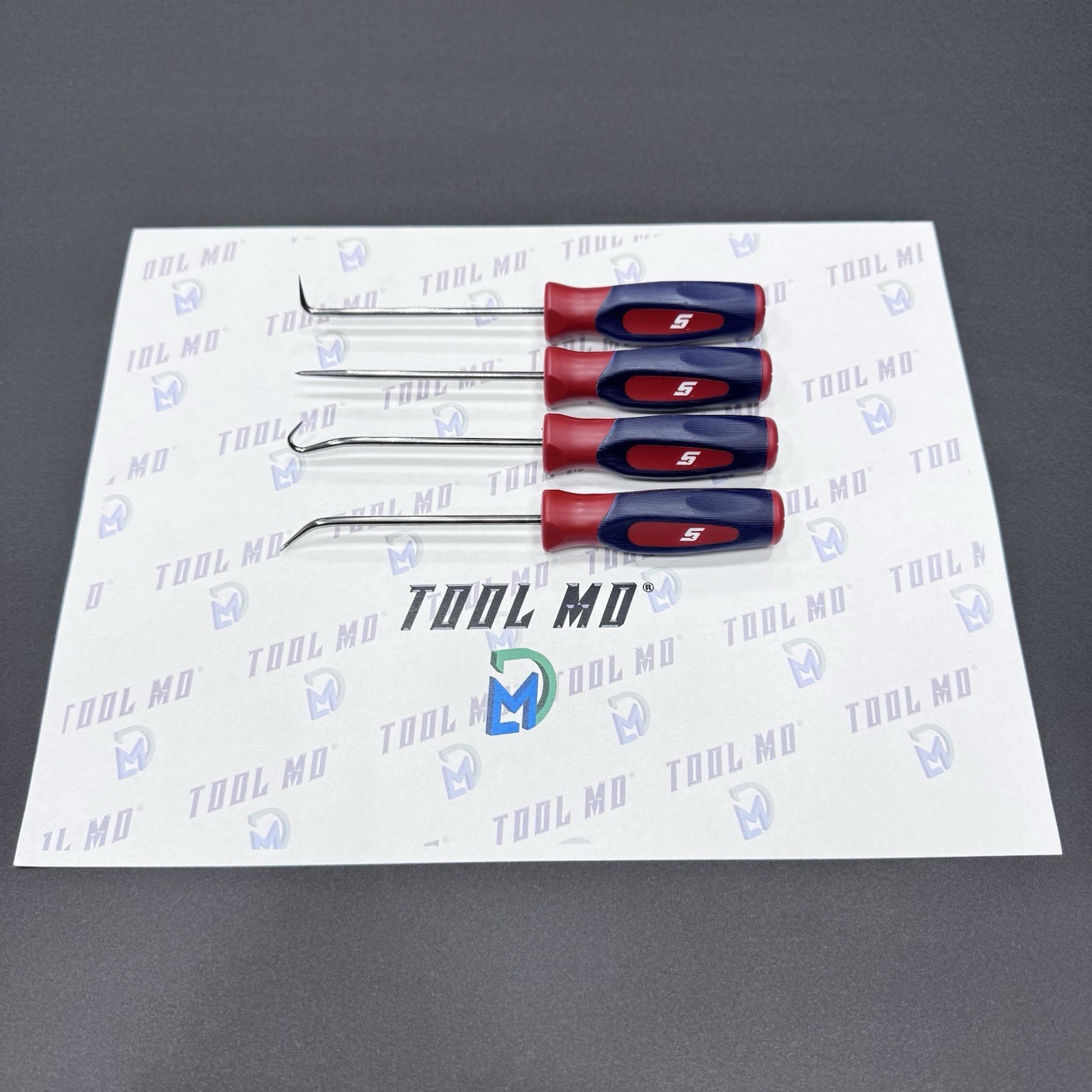 Snap-on Tools USA RARE 8pc RED WHITE BLUE Mini Screwdriver & Pick Set SHDX40RWB
