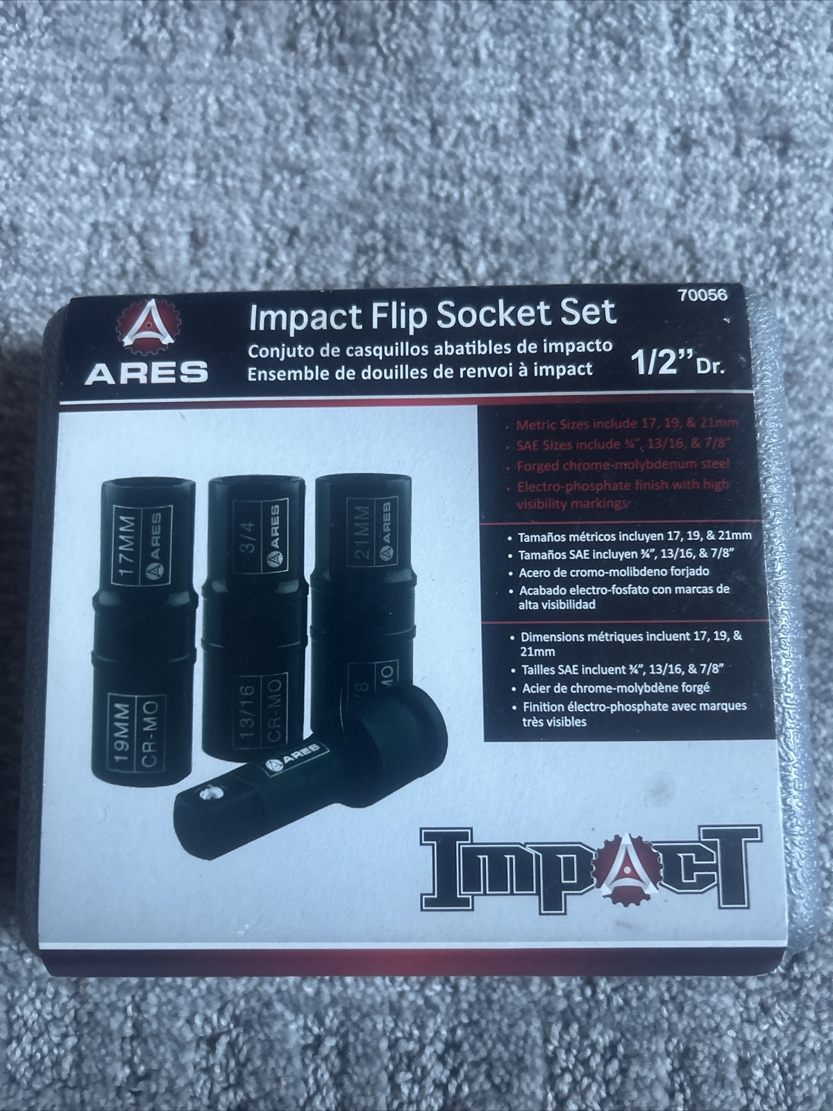 Ares Impact Flip Socket Set New