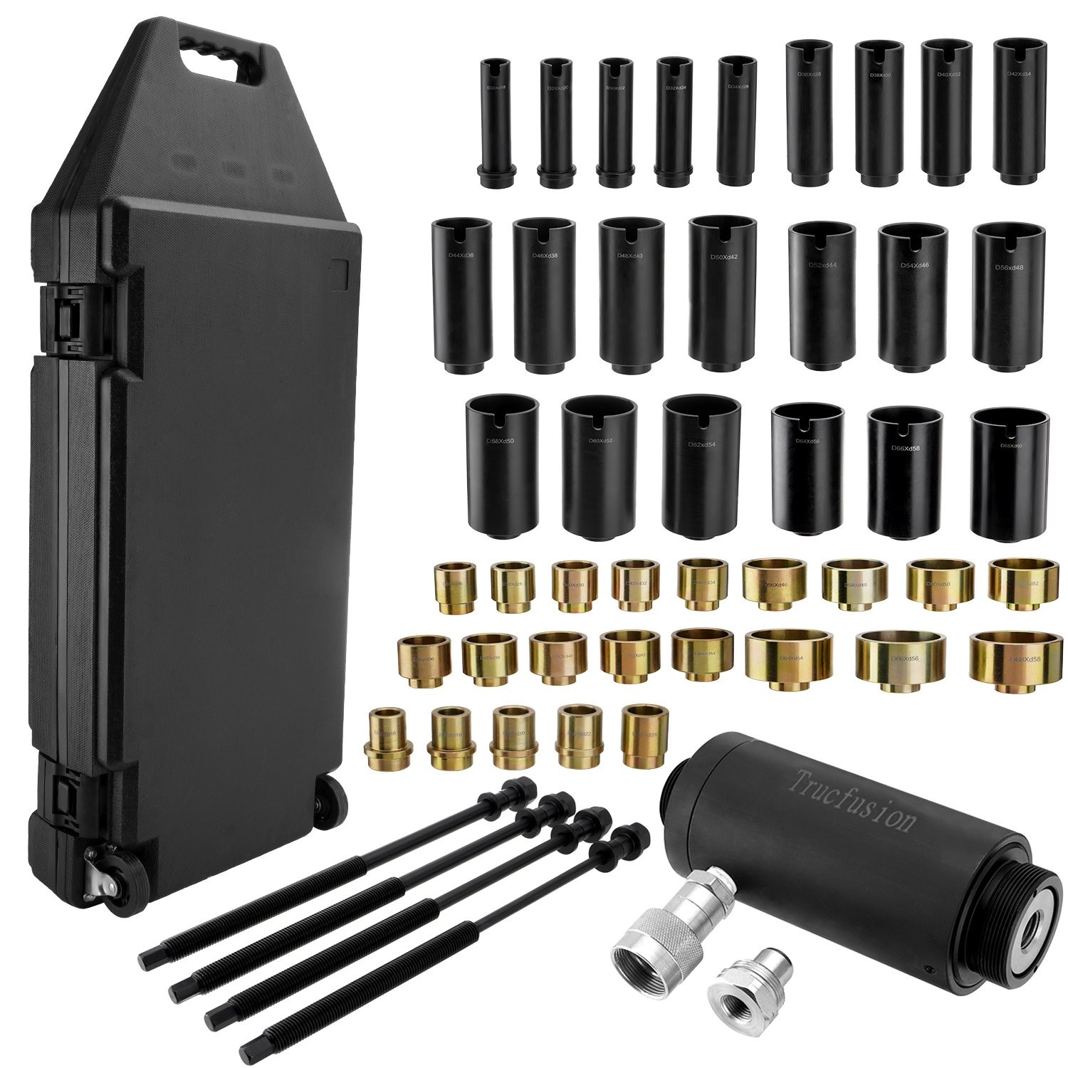 Hydraulic Sleeve Kit Bushes Bushing Bearings Removal Installation Tool Universal