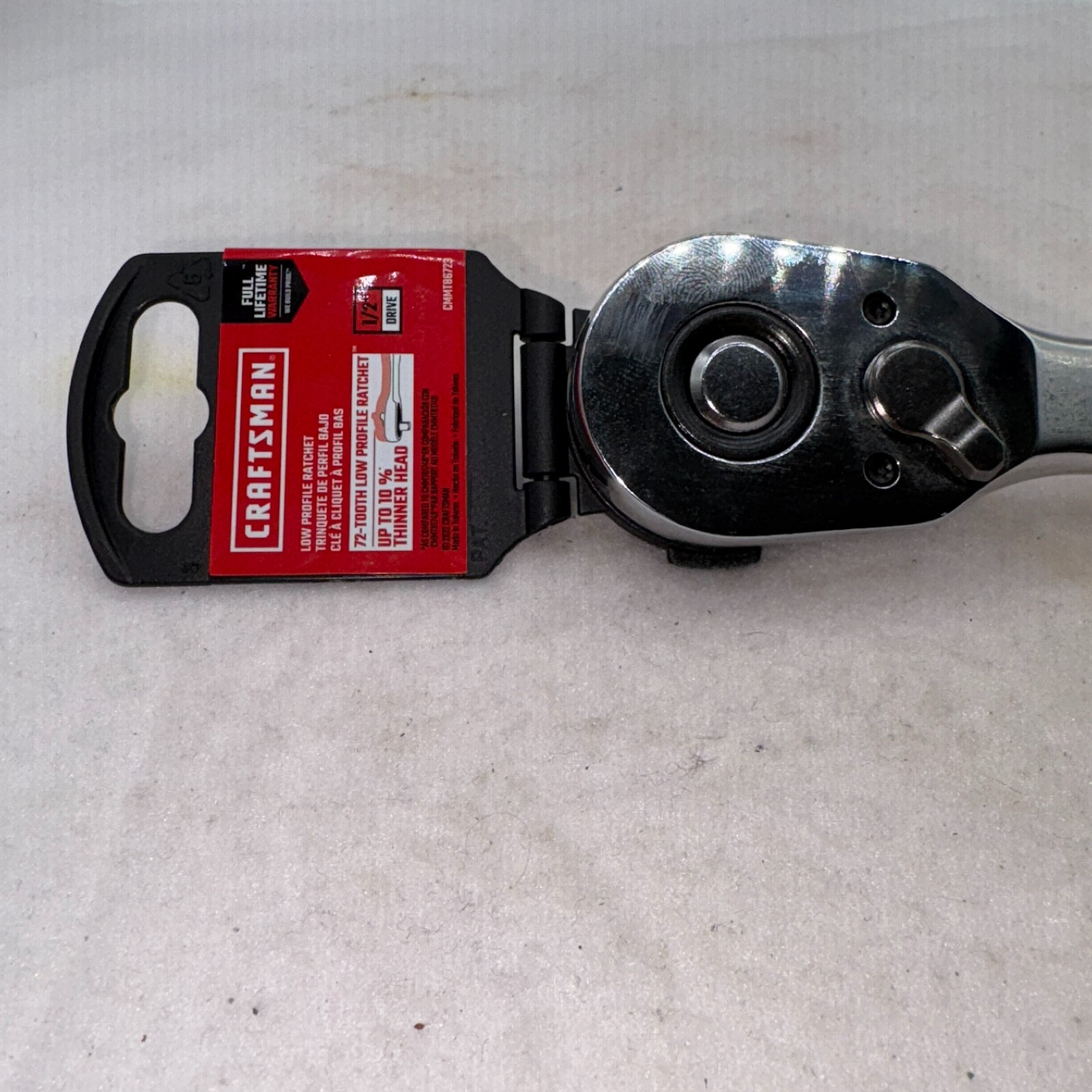 Craftsman 1/2″ drive low profile ratchet CMMT 86723 NEW