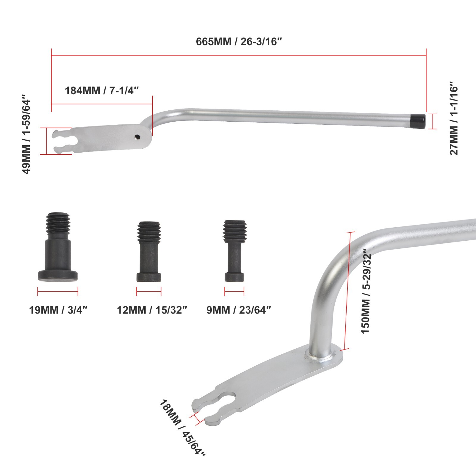Automotive Door adjustment lever on Most All Cars and Light Trucks