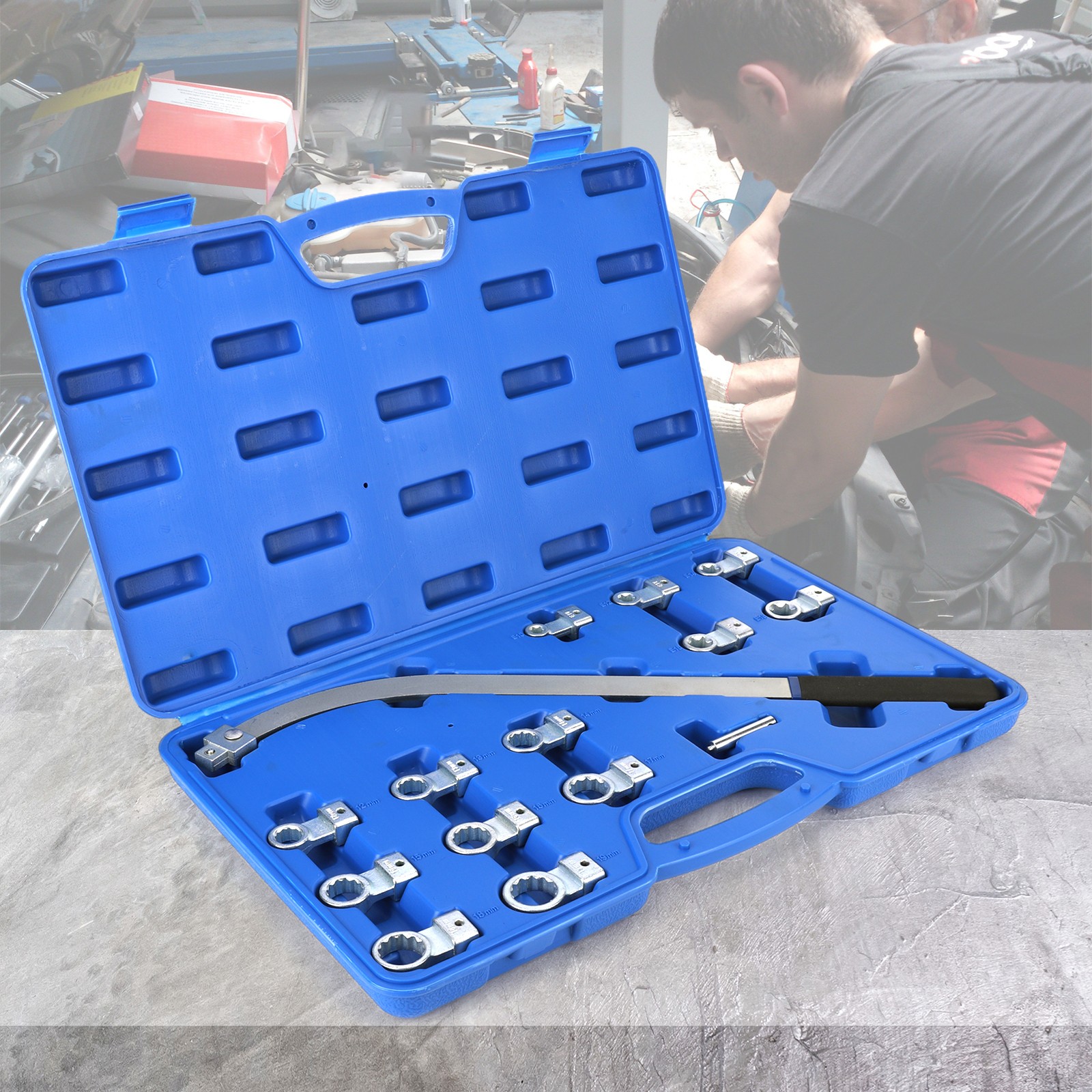 15PCS Pulley Removal Tool Kit Screw Removal Tool Fit for Most Vehicles Tool