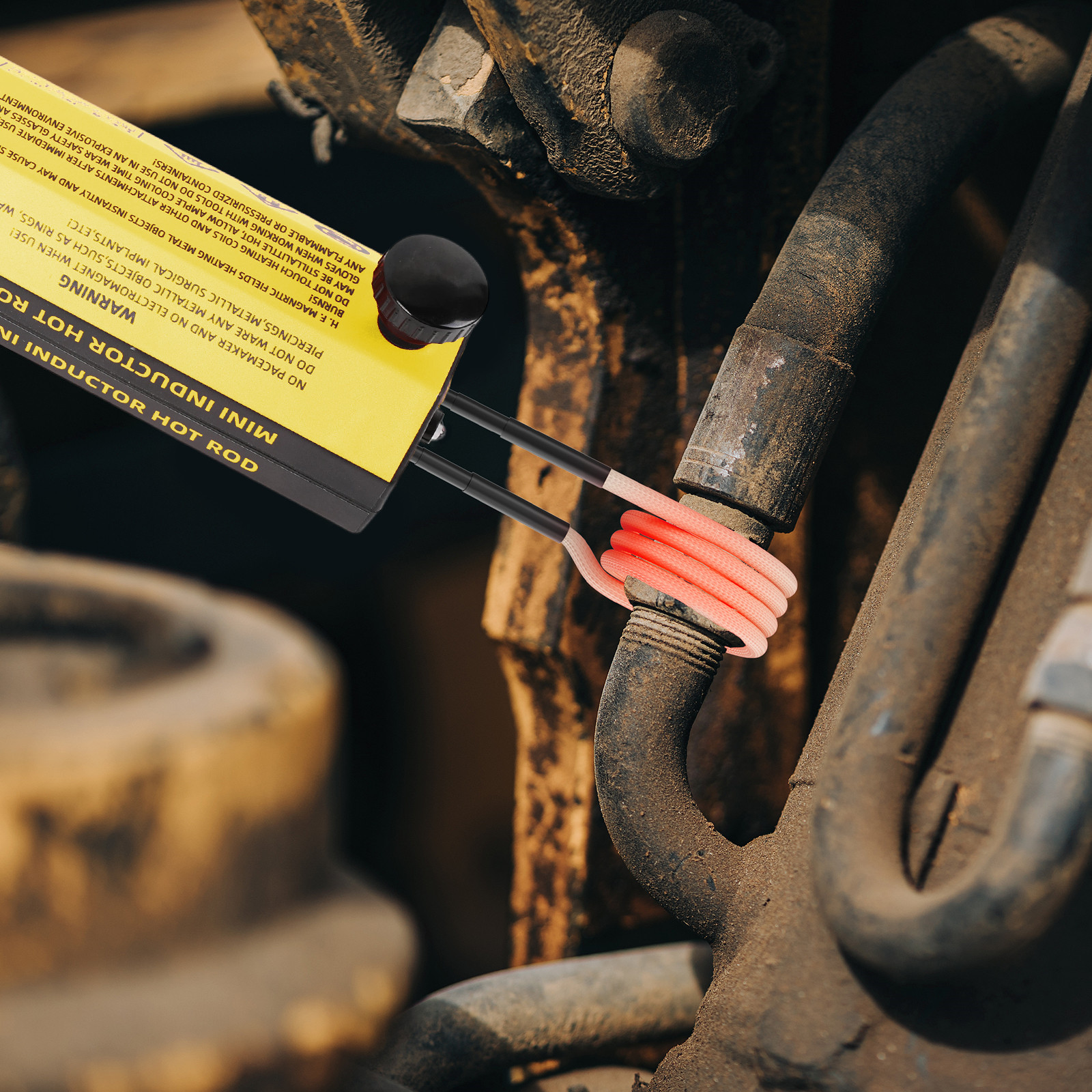 Magnetic Induction Heater Kit with 8 Coils for Rusty Screw Removing