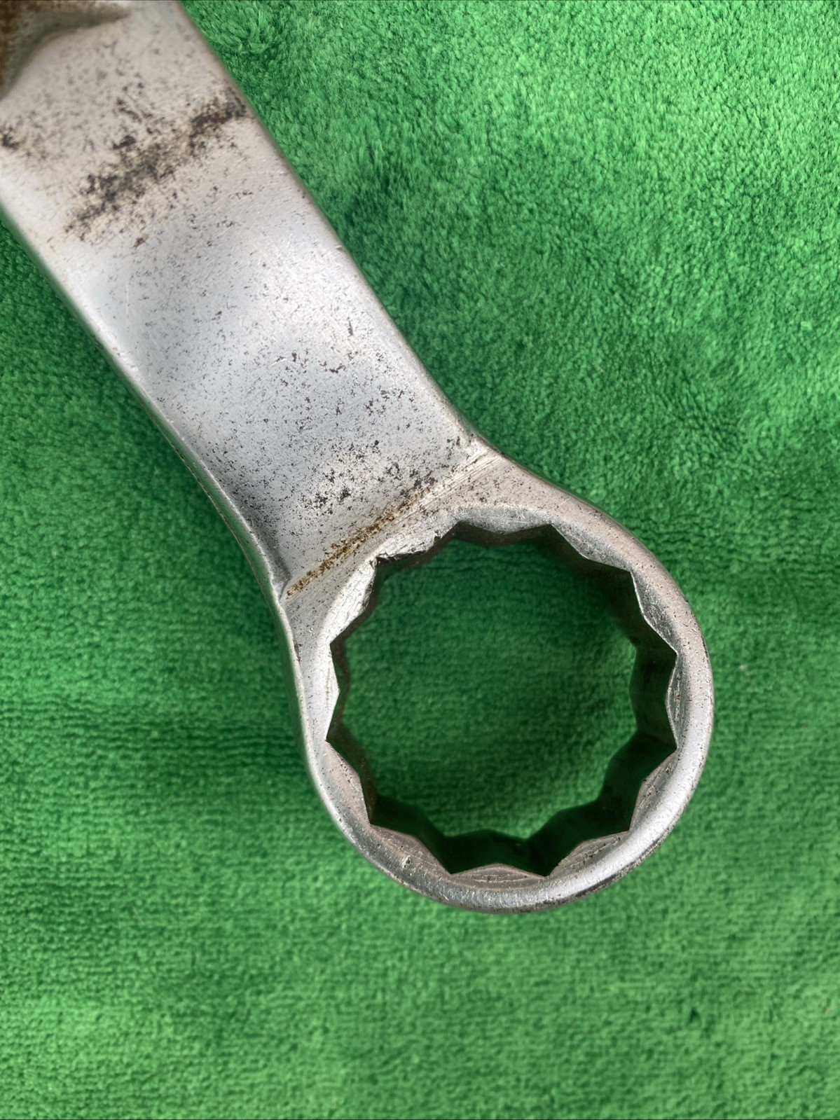 Vintage Snap On Offset Combination Wrench XV-4652 1 7/16 – 1 5/8 Made In USA