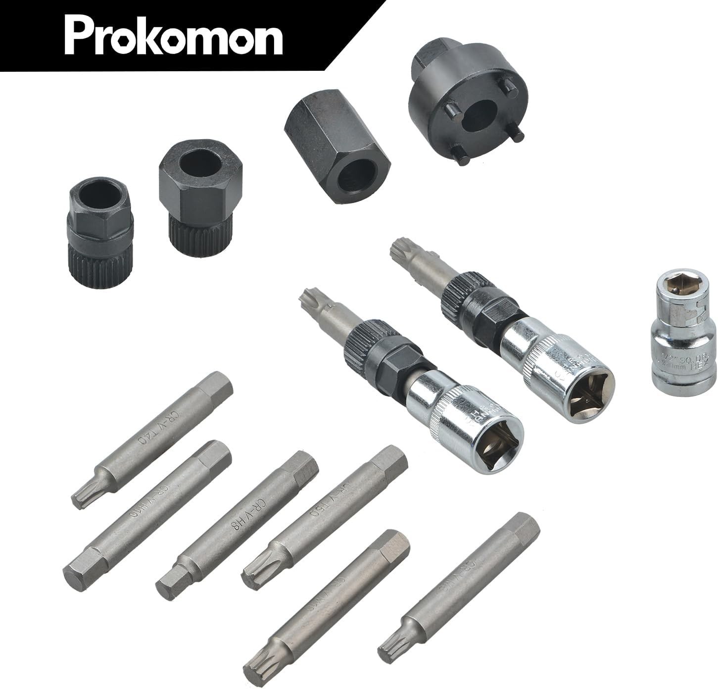 13-Piece Alternator Pulley Tool Kit for Smooth Vehicle Repairs – Chrome Vanadium