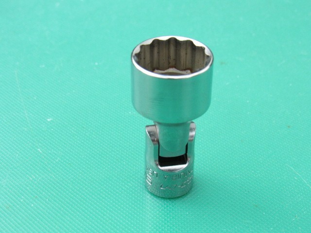 SNAP ON TMU181A 9/16″ 12 POINT 1/4″ DRIVE SAE UNIVERSAL SWIVEL SOCKET NEW LOGO