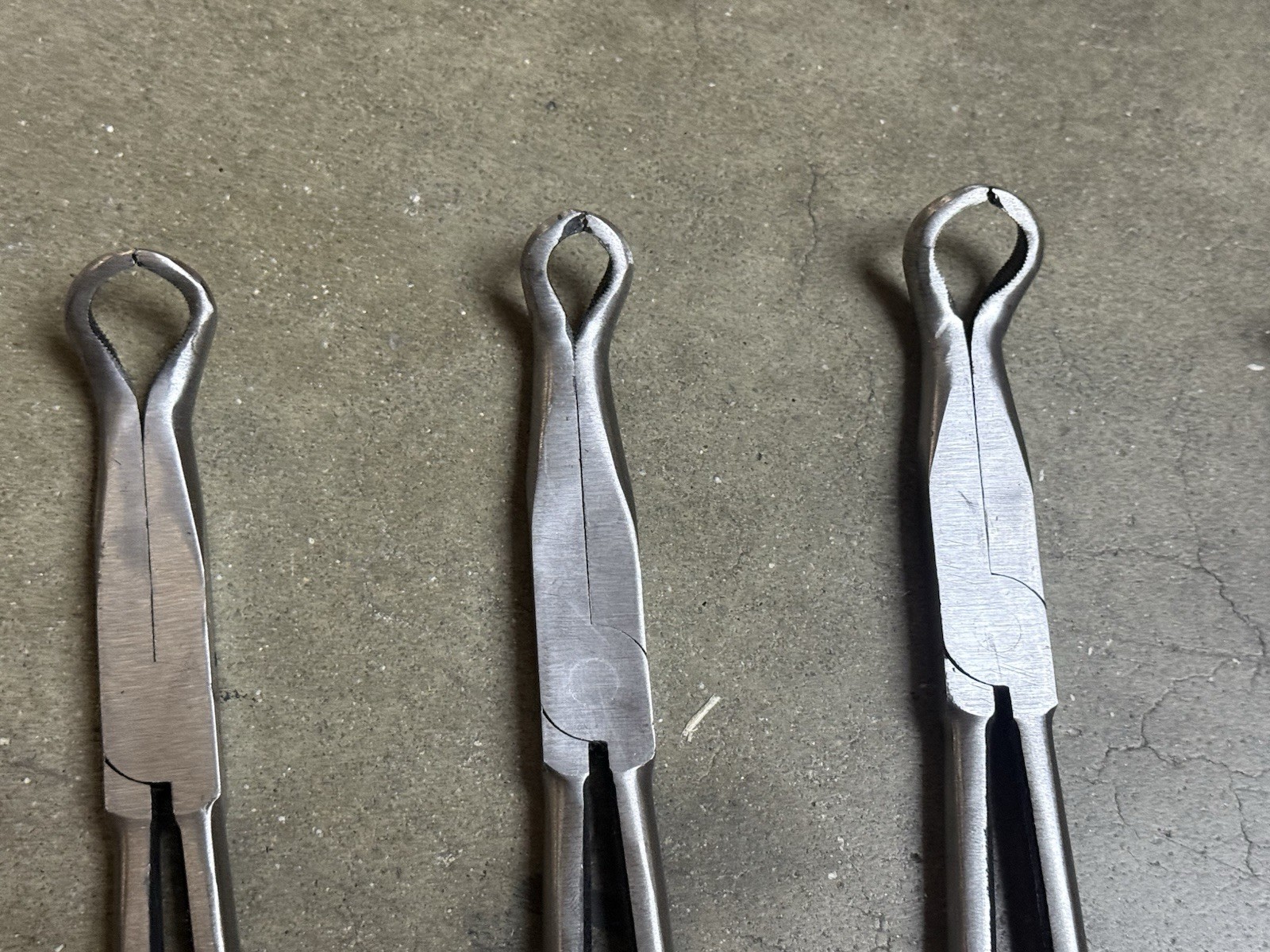 9pcs 11″ Long Nose Plier Set Long Reach Circle Bent Needle Nose Diagonal Cutter