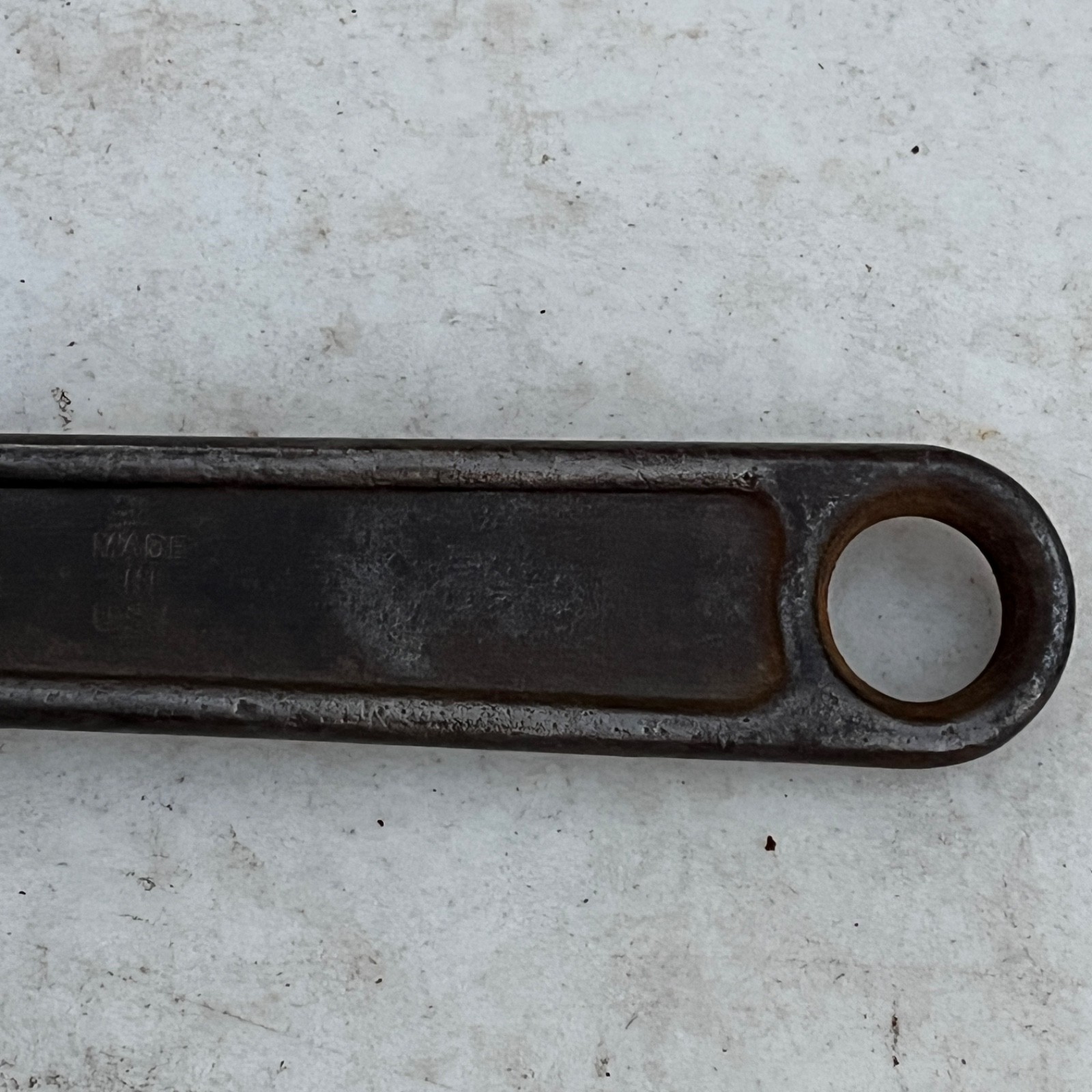 Vintage Billings 78-12 Adjustable 12″ Wrench USA