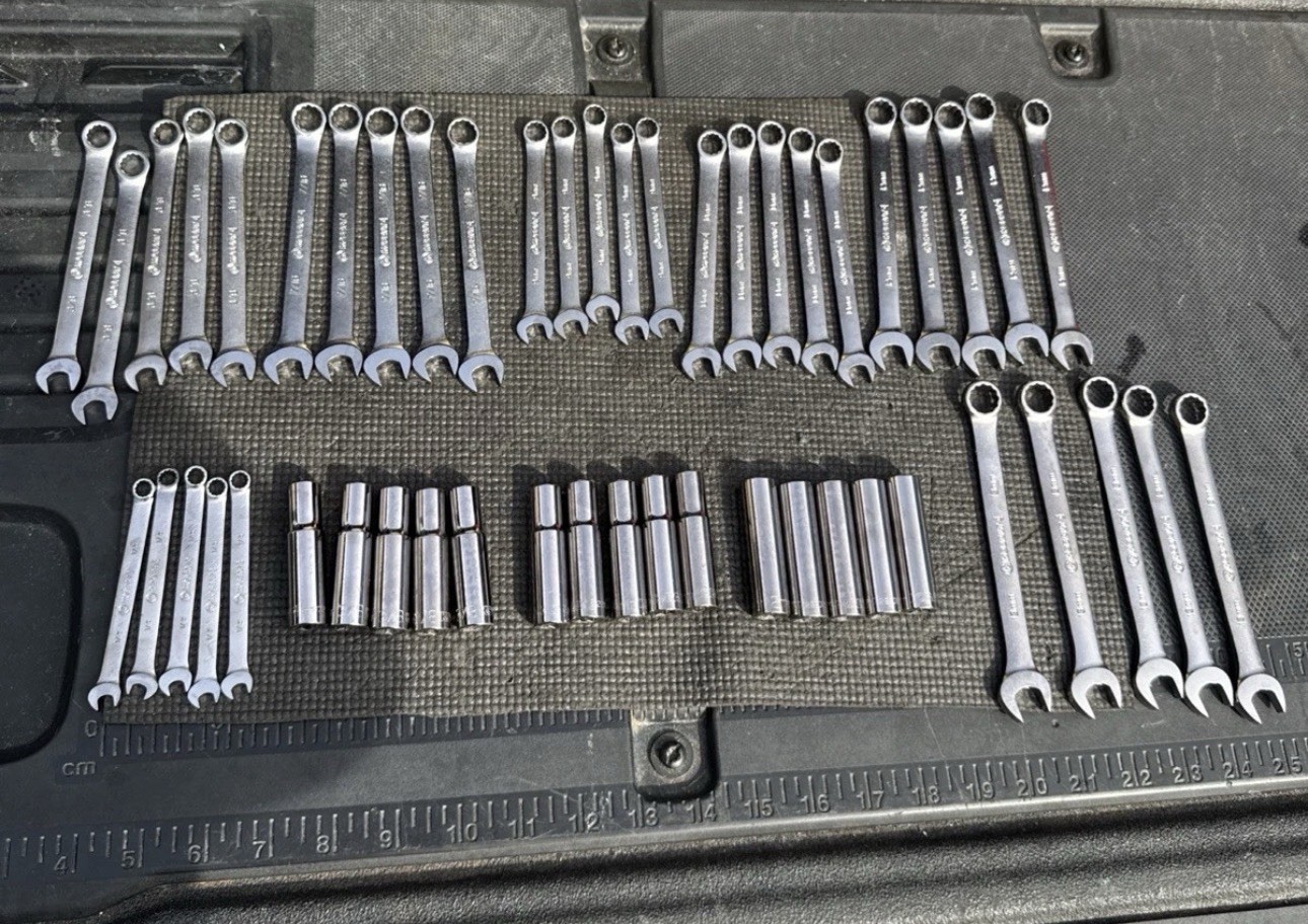 230p Kobalt Tools USA Wrench Socket Lot Common Sizes! 10mm 12mm 13mm Metric Sae