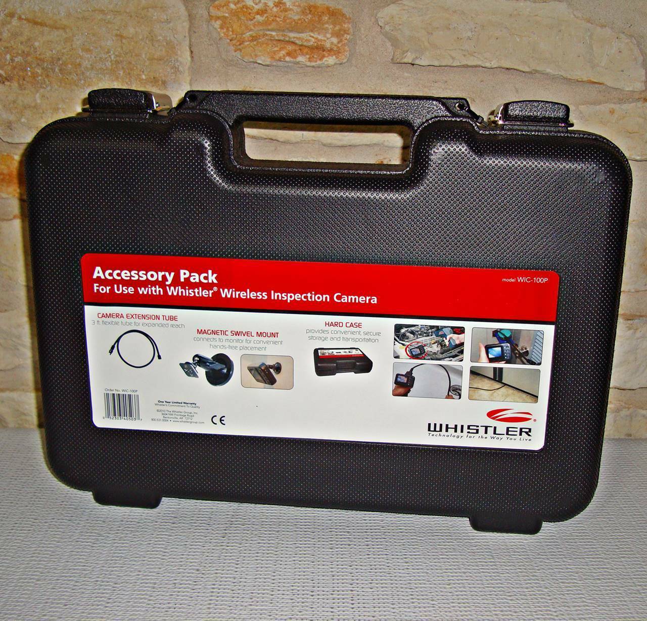 【NEW】WHISTLER WIC-2409C WIRELESS INSPECTION CAMERA W/ 2.4″ DETACHABLE COLOR LCD