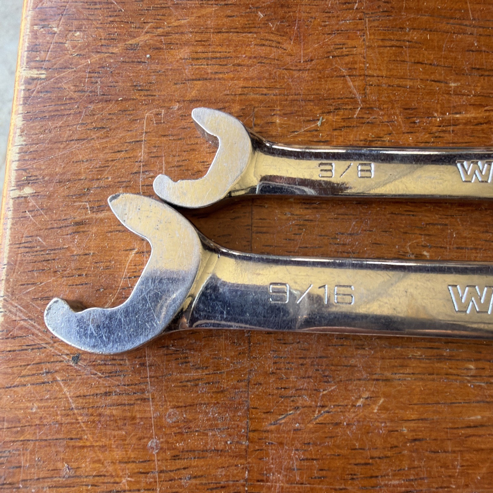 OEM Wrenchet Ratcheting Combo Wrenches 3/8” & 9/16” Both 12 Point. Work Fine.