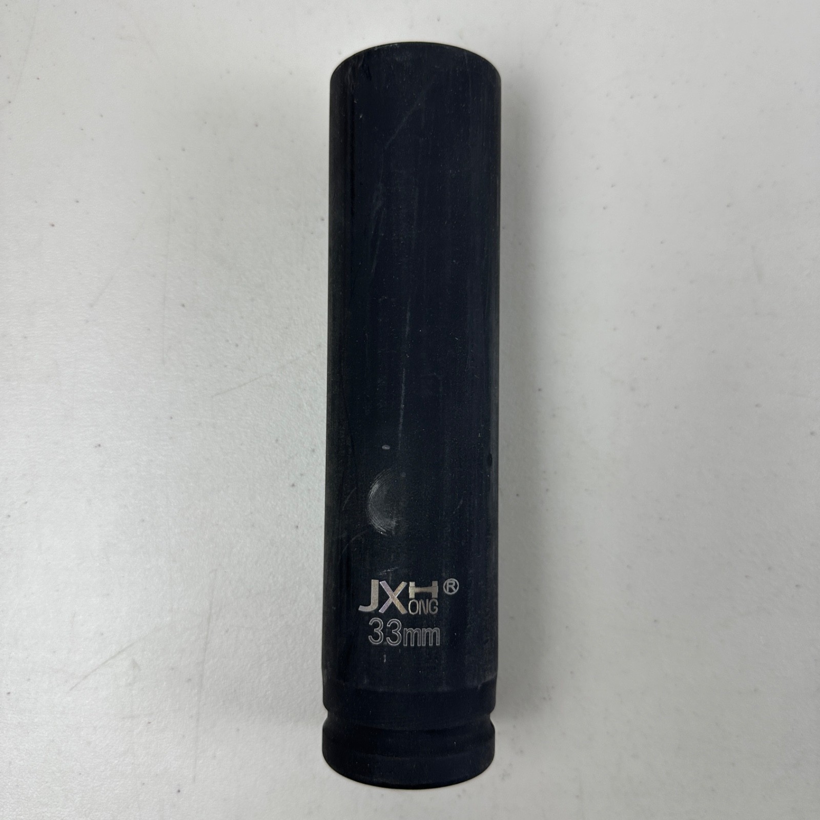 1-Inch Drive 33mm Extra Deep Impact Socket 8-Inch Long 6-Point Metric