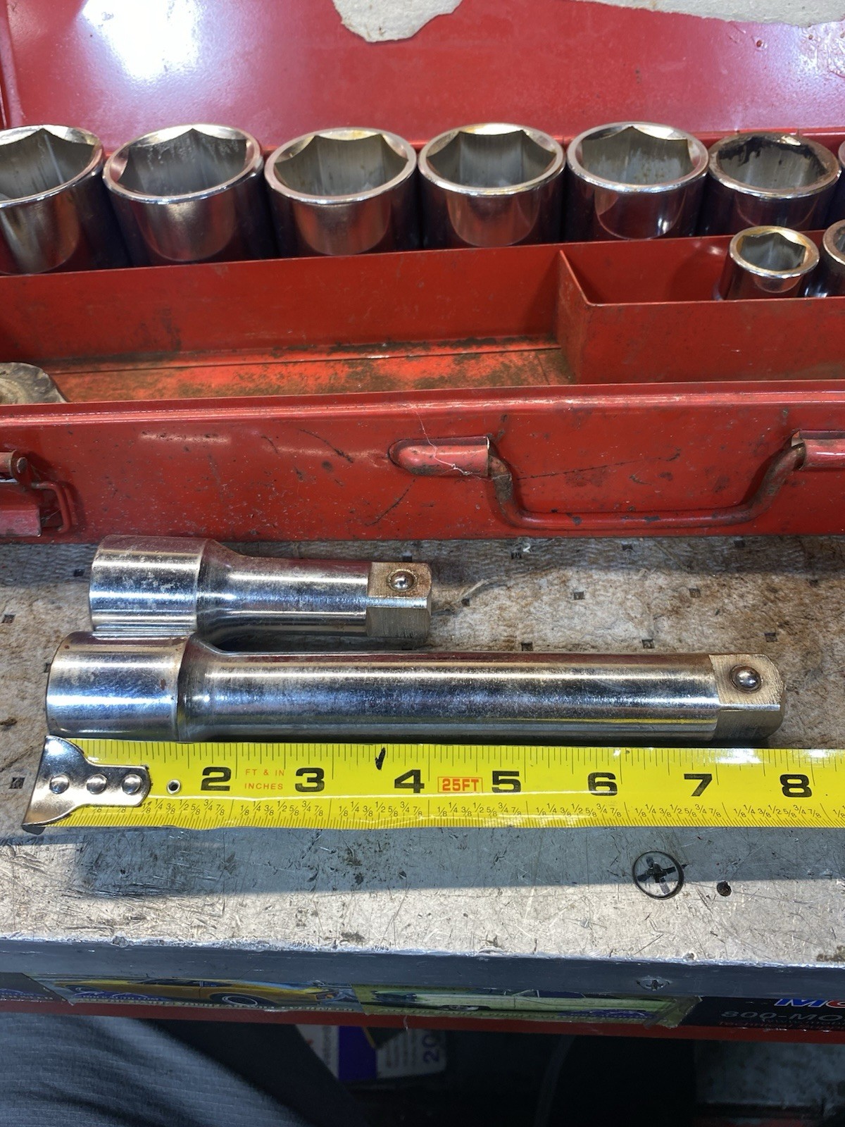 3/4” Drive Socket Set 18 Pieces With Metal Case