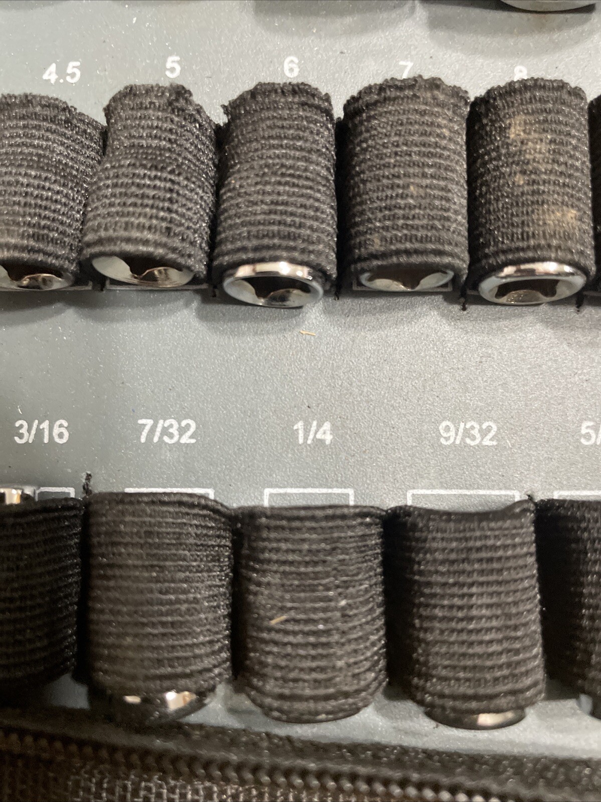 46 Pc Metric Socket Rachet Wrench Set Zip Case Pro Series Professional