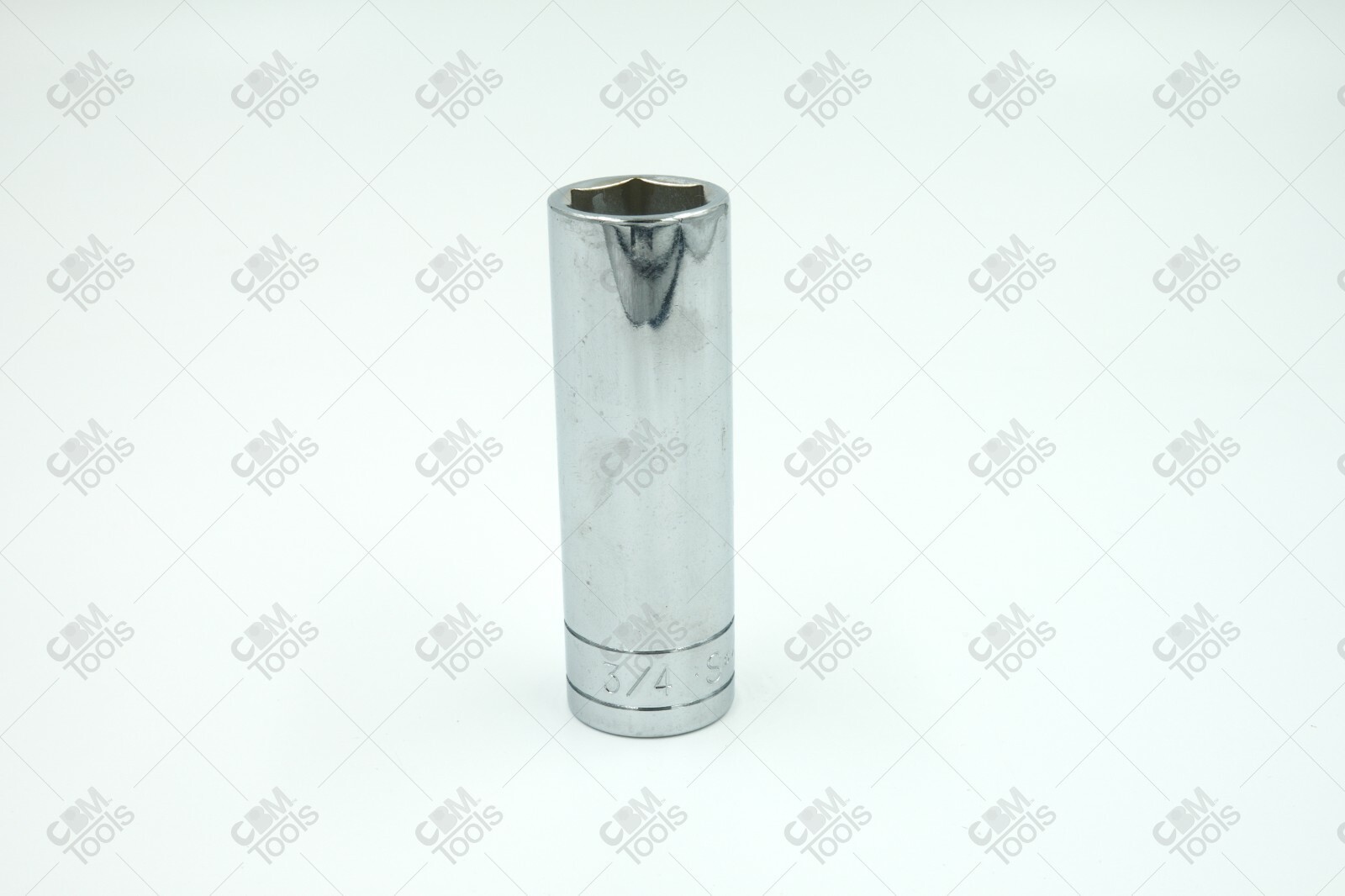 SK Hand Tools 41824 1/2″ Dr. 3/4″ 6pt Deep Fractional Chrome Socket