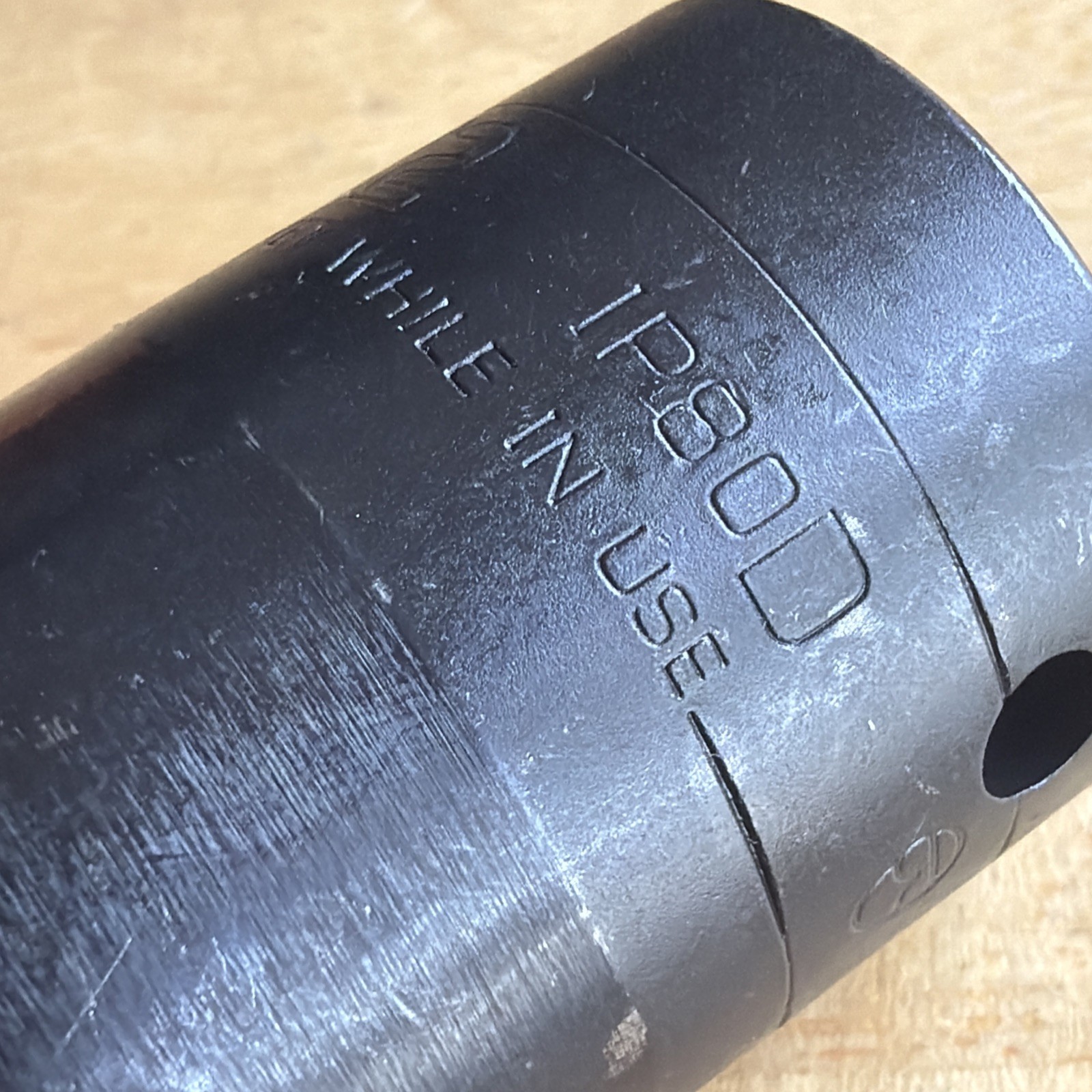 Snap On Universal Joint Swivel Impact Socket Adapter 1/2 Drive Lock Button IP80D