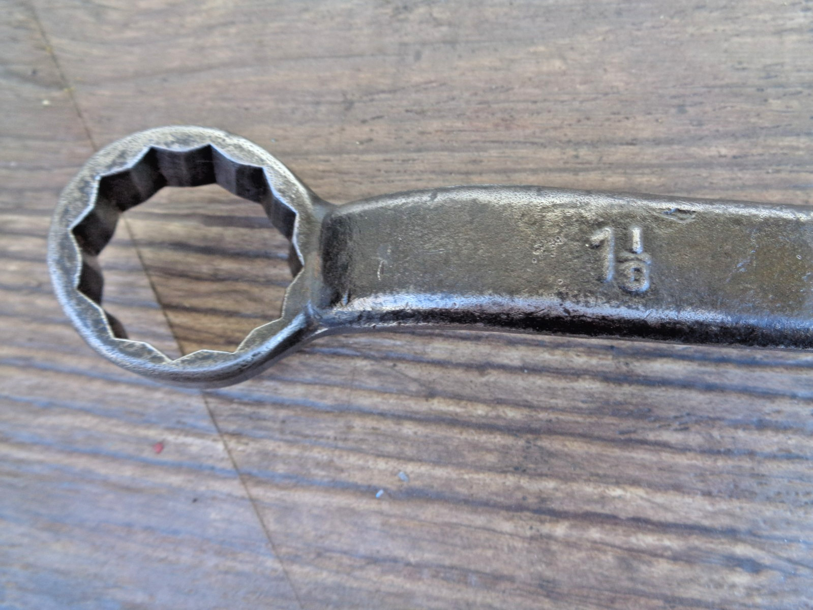 RIDGID Box End Wrench No. 36 SAE 1-1/16 x 1-1/8 USA
