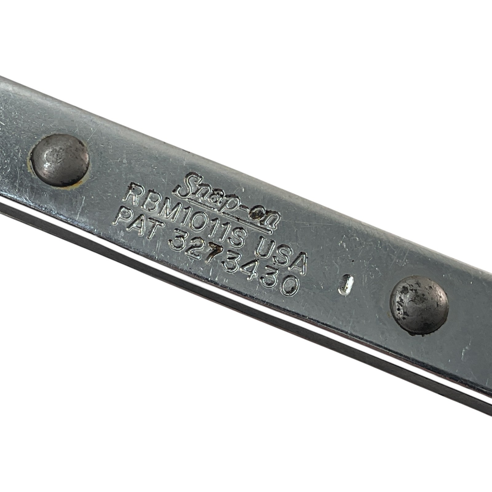 Snap-On Ratcheting Box Wrench 10mm 11mm RBM1011S 6 Pt As Pictured Mechanic Tool