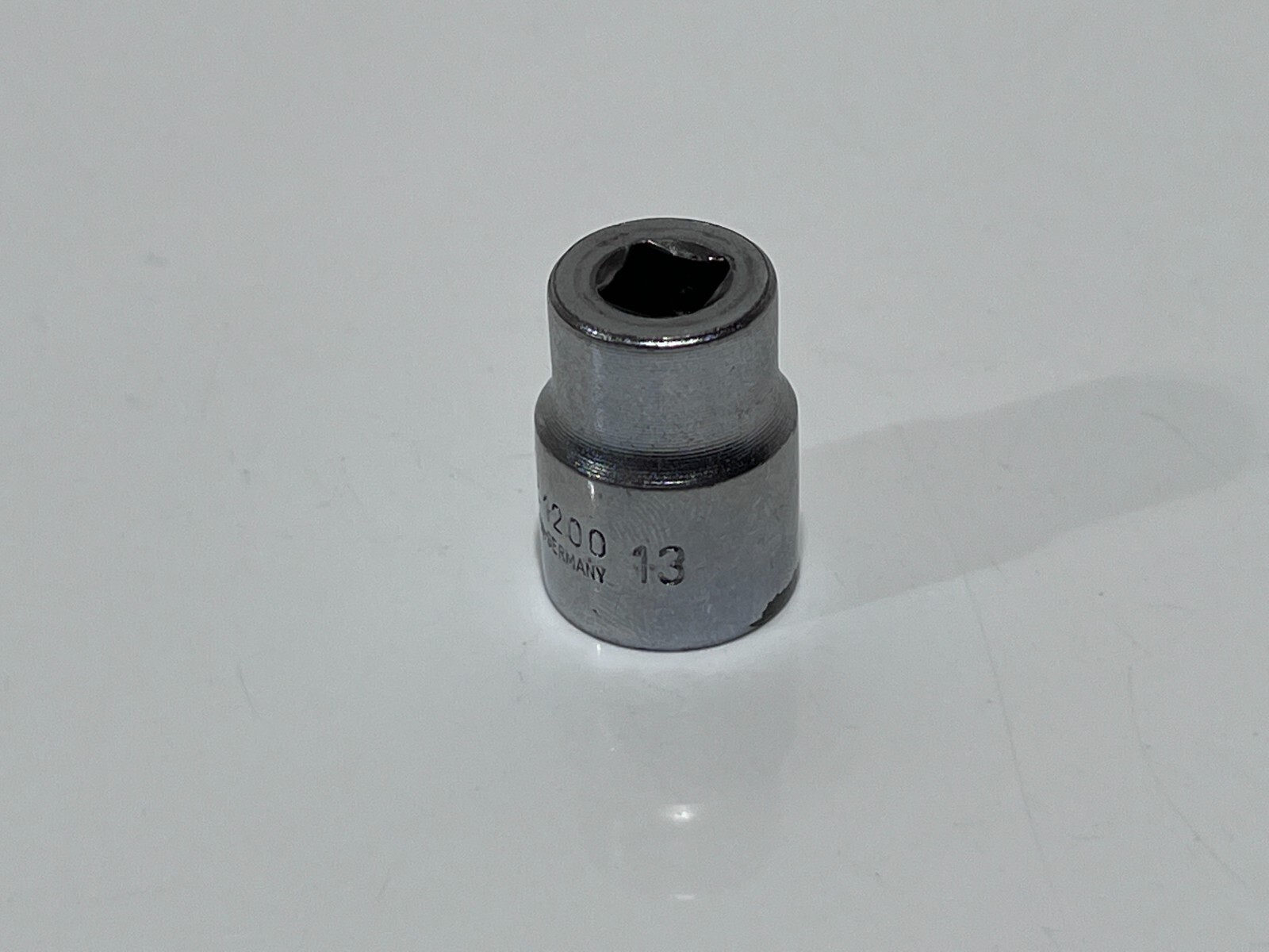 C Walter Germany No. 1200 13mm Shallow Socket – 3/8” Drive – 6 Point