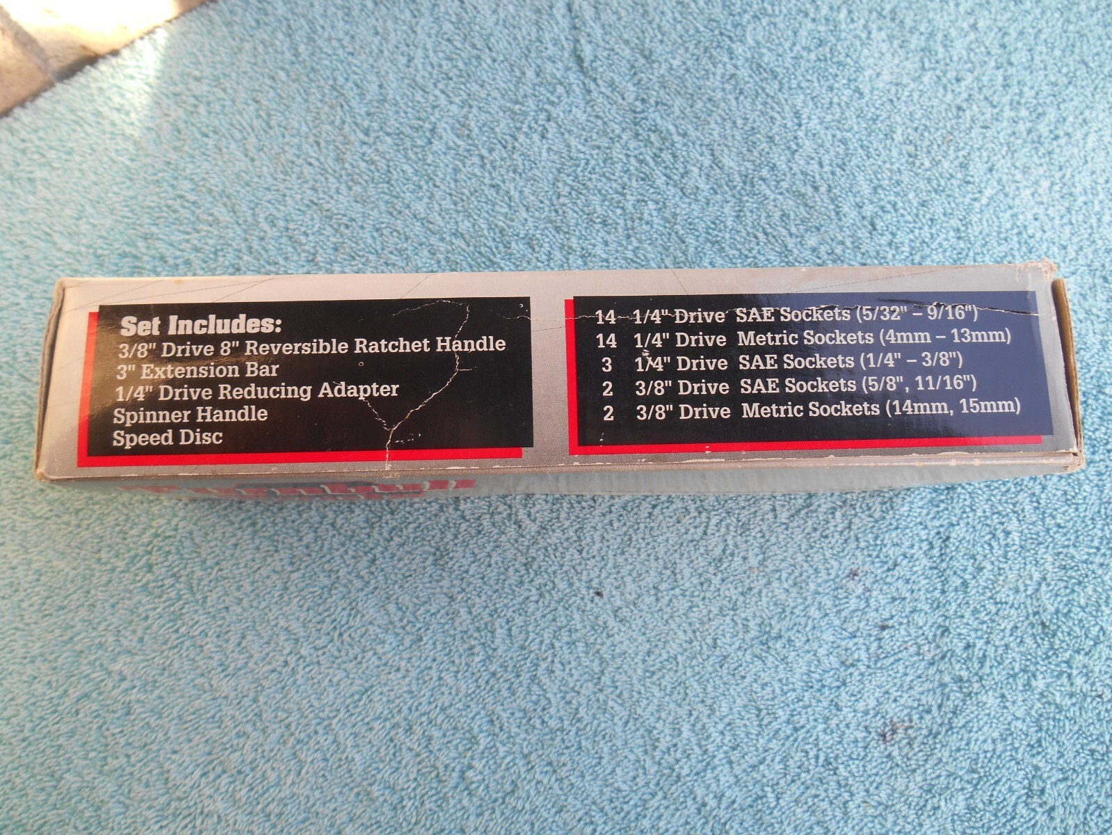 Turnbull Tools 40 piece Tool Set NEW OLD Stock Ratchet Sockets
