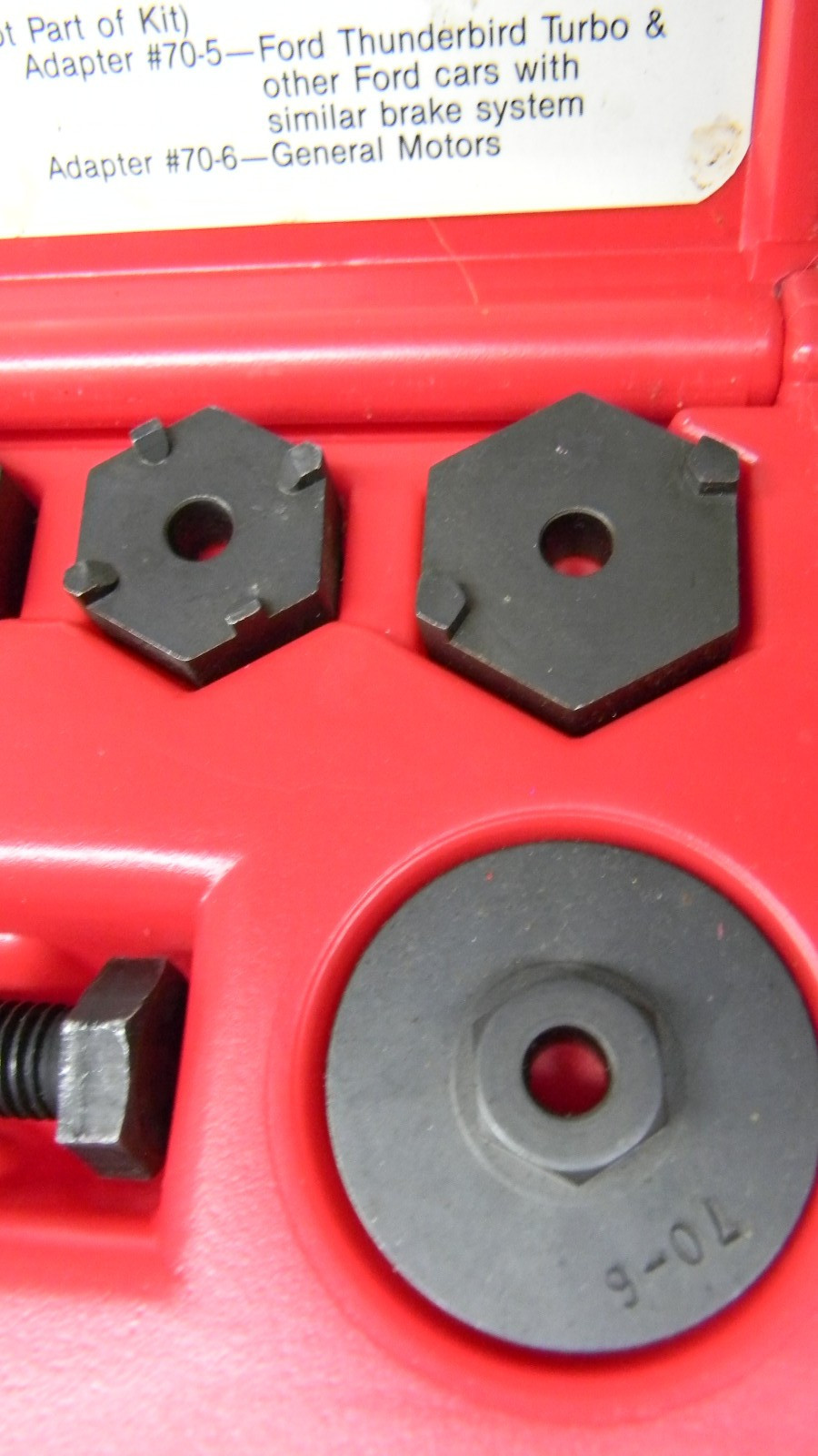 AST BRAKE CALIPER TOOL KIT #70B «NEW OLD STOCK»