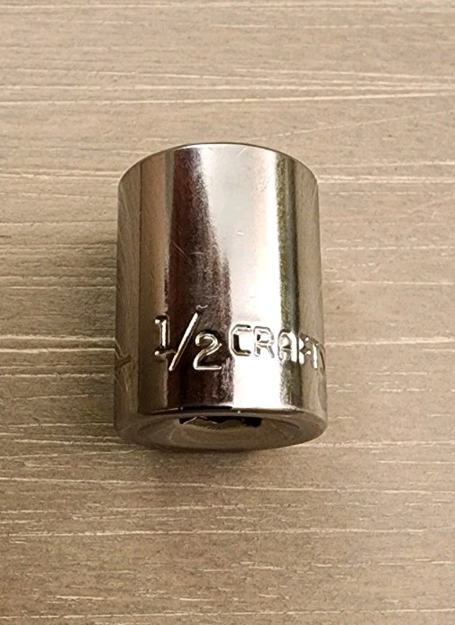 Craftsman 1/2″ Socket 6 Point 1/4″ Drive S-AC 43499